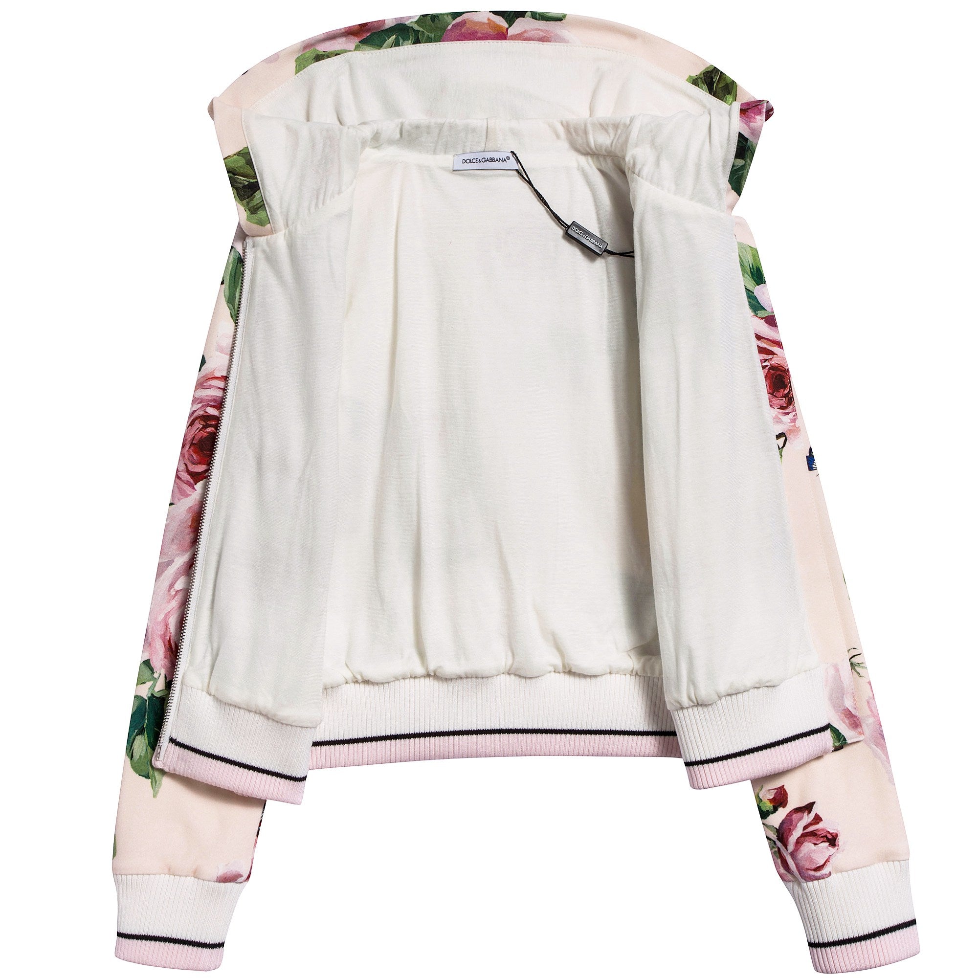 Girls Beige Rose Cotton Set