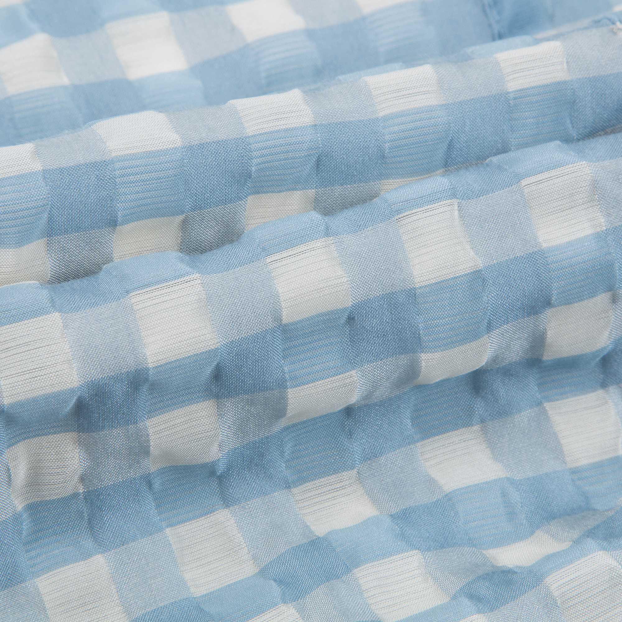 Girls Pale Blue Woven Skirt