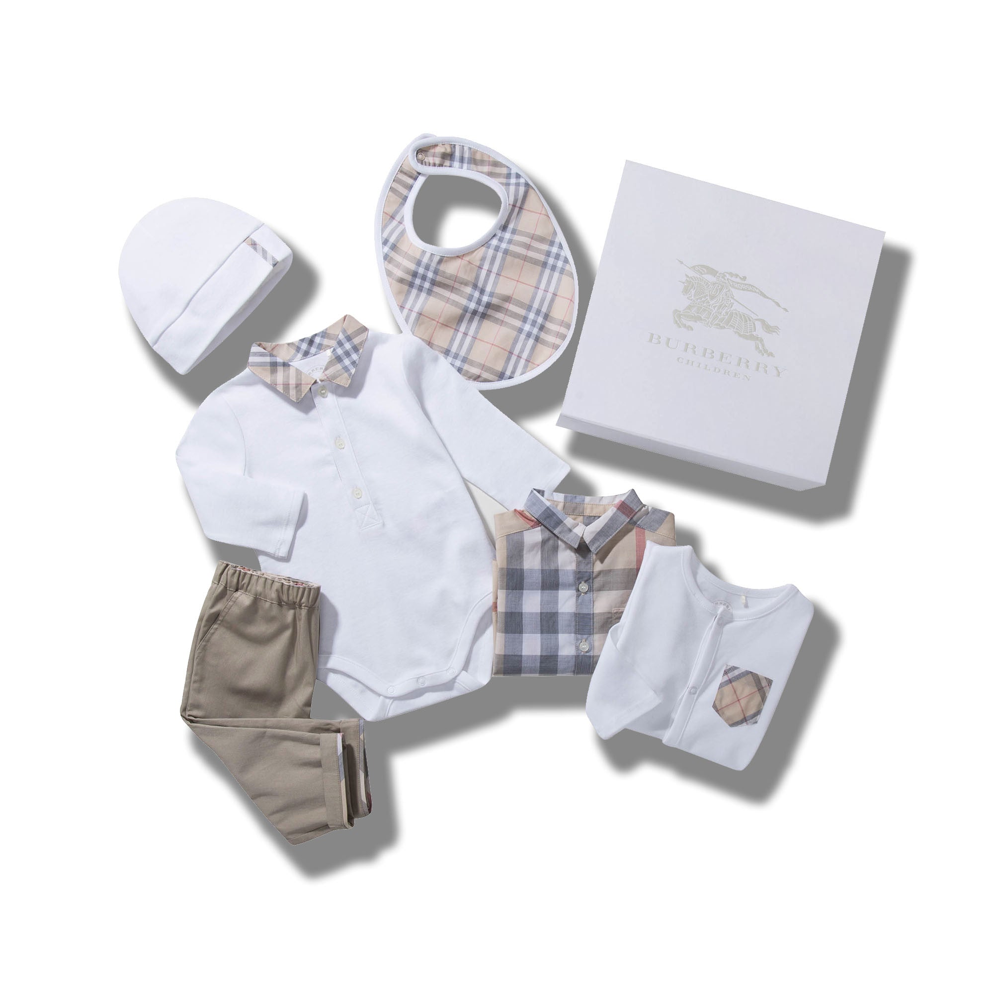 Baby Boys Cotton Blend Three-piece Gift Set