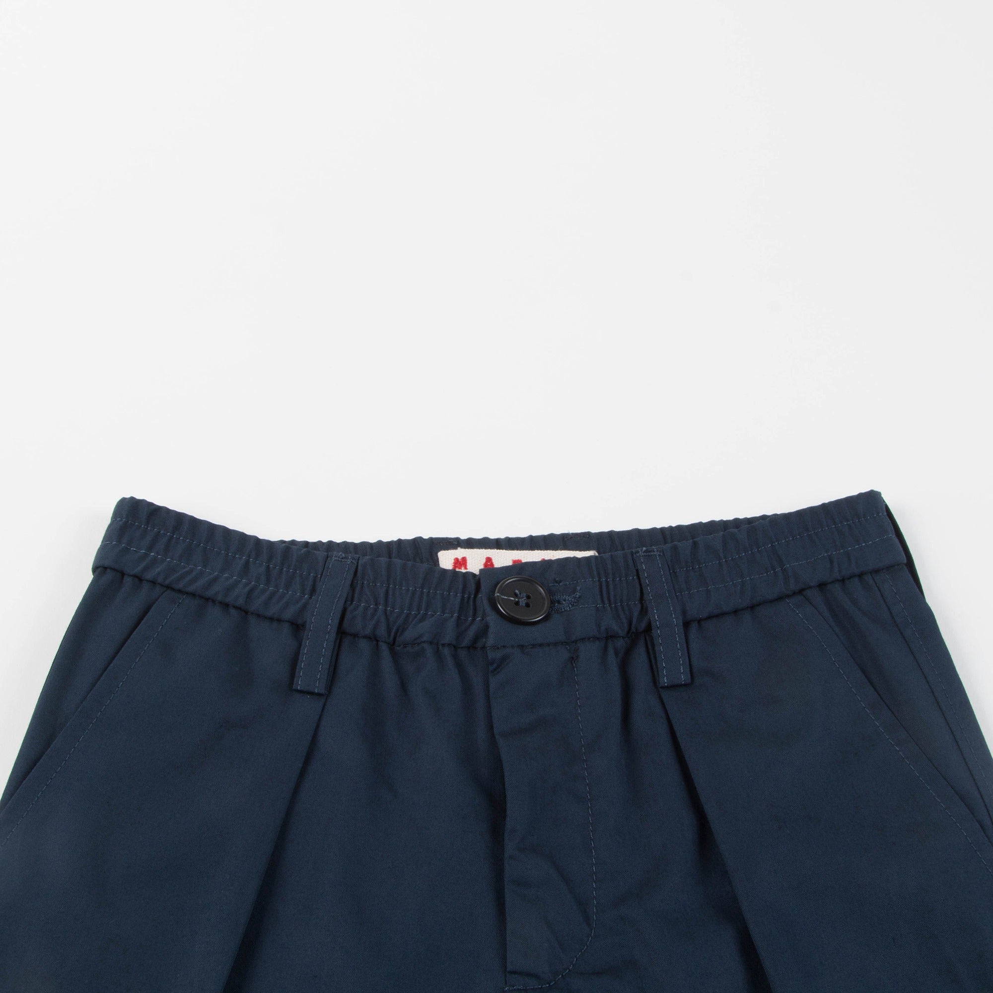 Boys Navy Blue Cotton Trousers