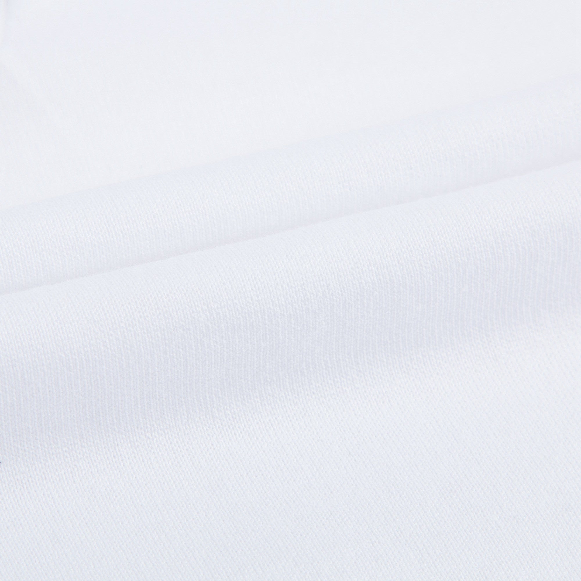 Girls White Cotton Blouse With Collar