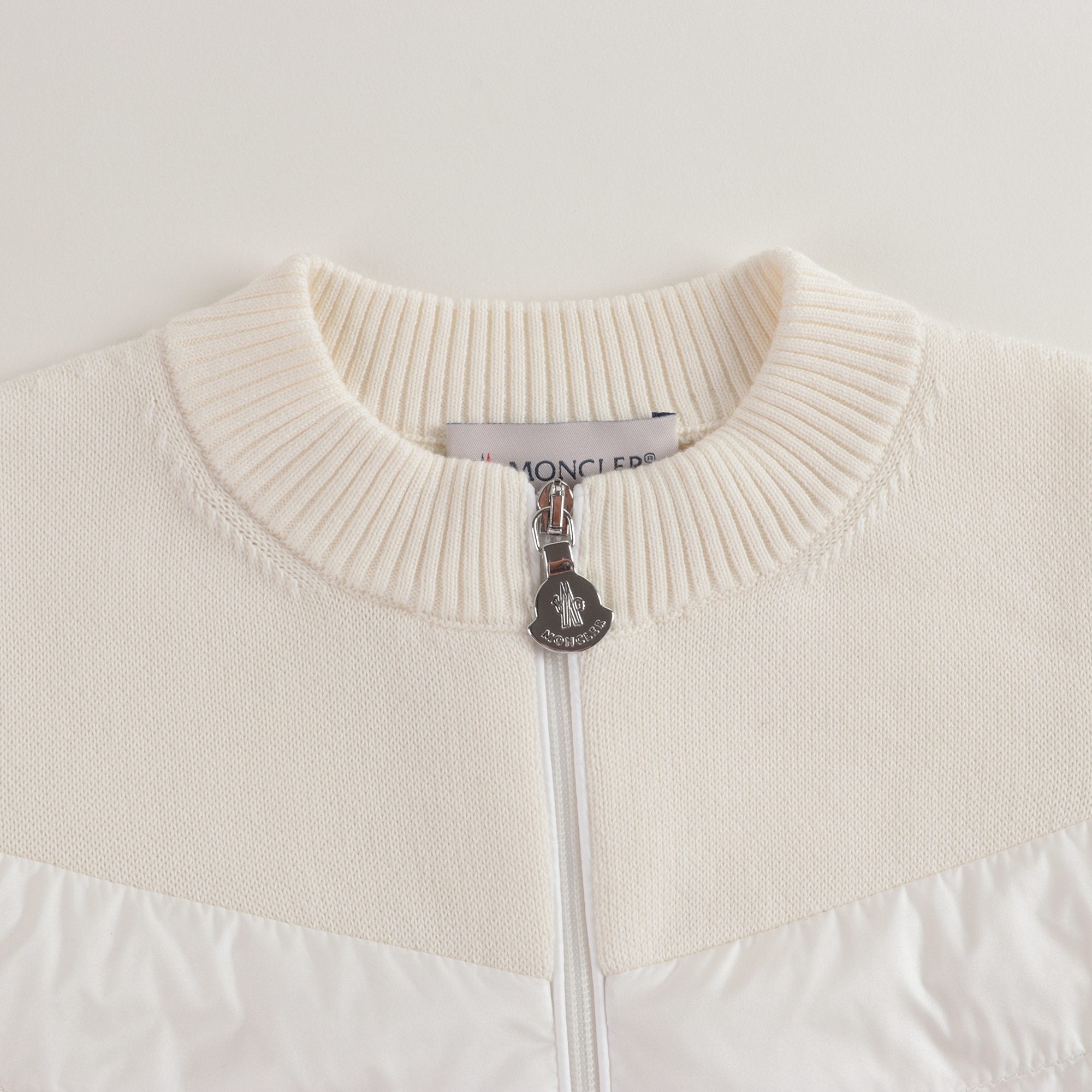Girls Rice White "MAGLIA TRICOT" Cardigan