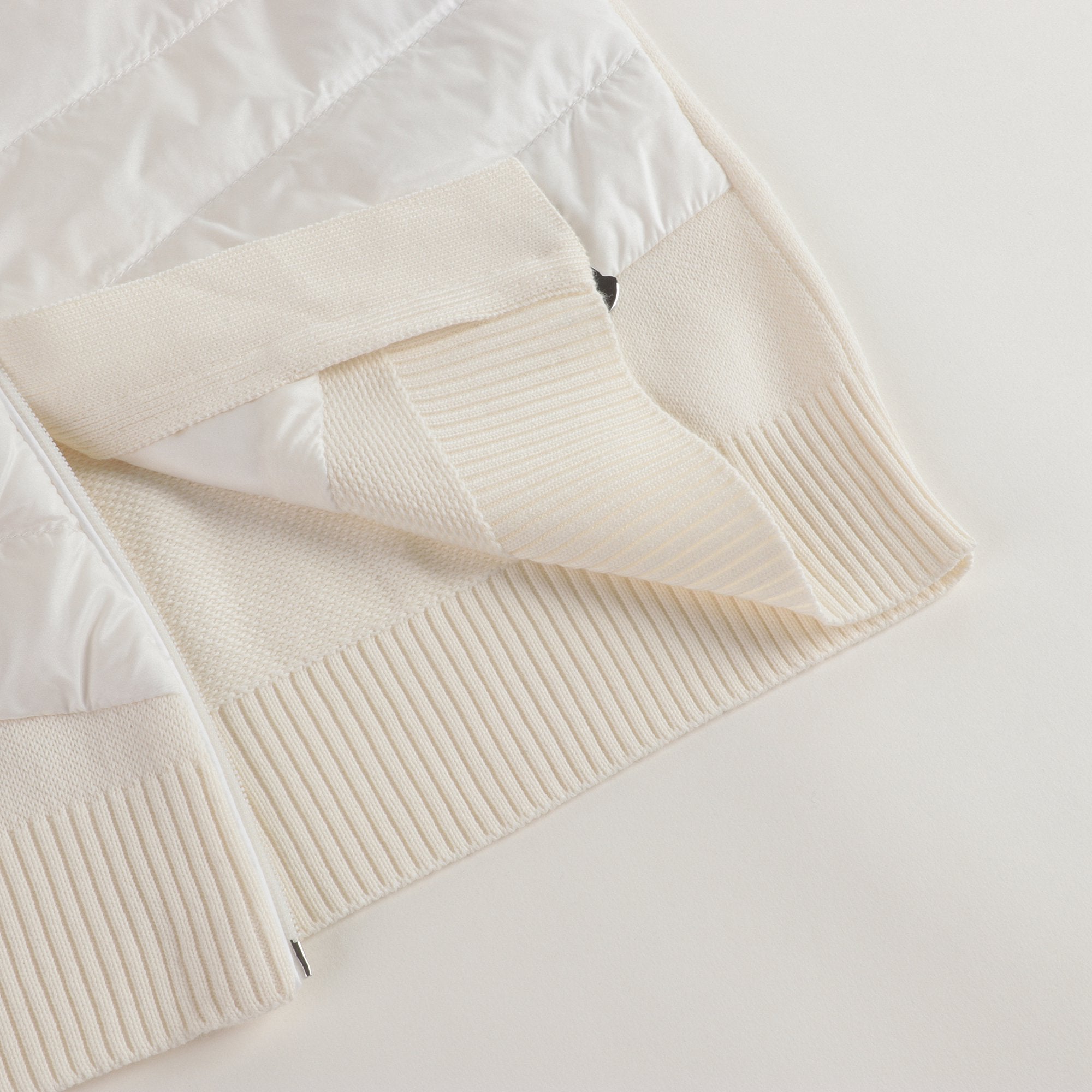 Girls Rice White "MAGLIA TRICOT" Cardigan