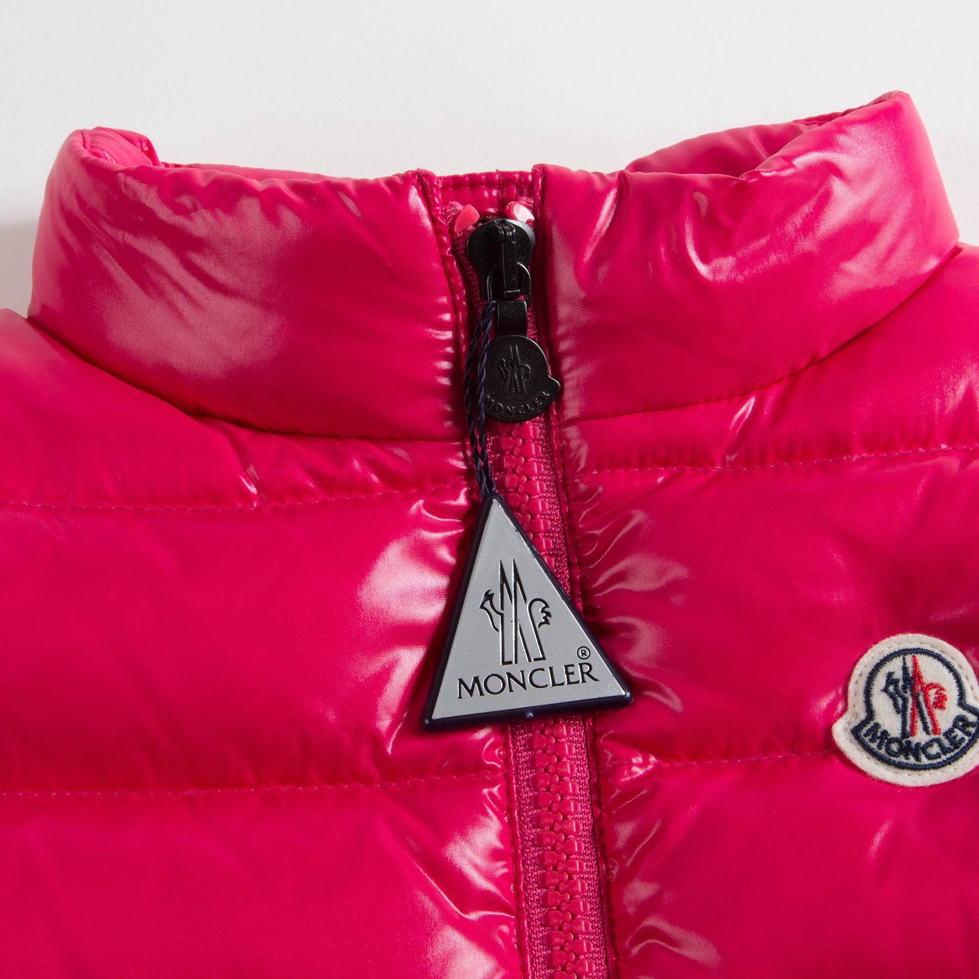 Girls Pink "GHANY" Padded Down Gilet