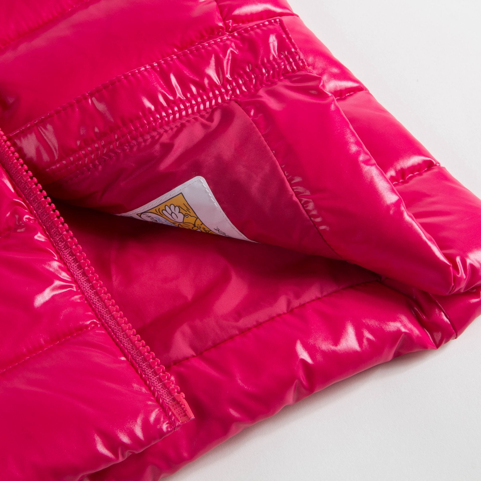 Girls Fuchsia 'GHANY' Padded Down Gilet