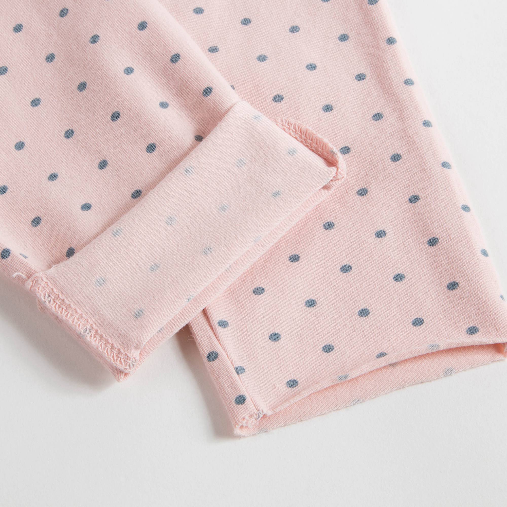 Girls Rose Petale Cotton Leggings