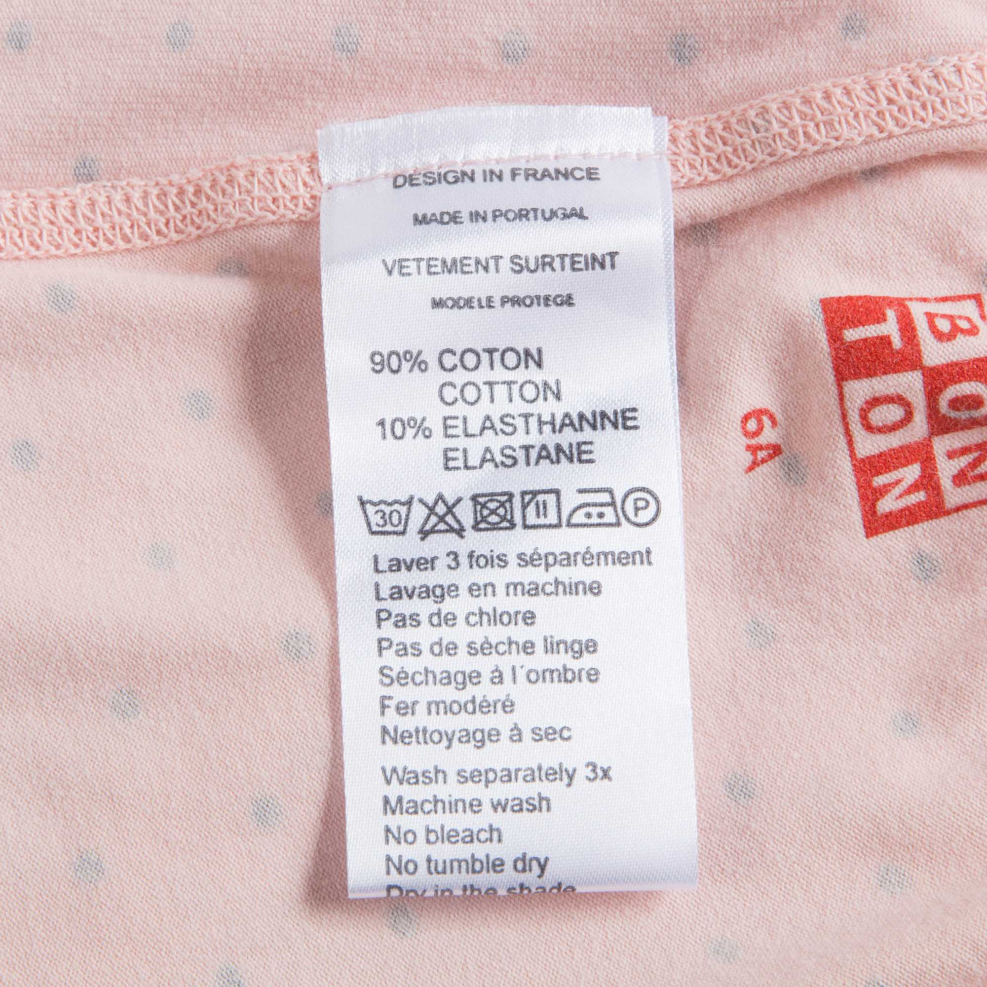 Girls Rose Petale Cotton Leggings