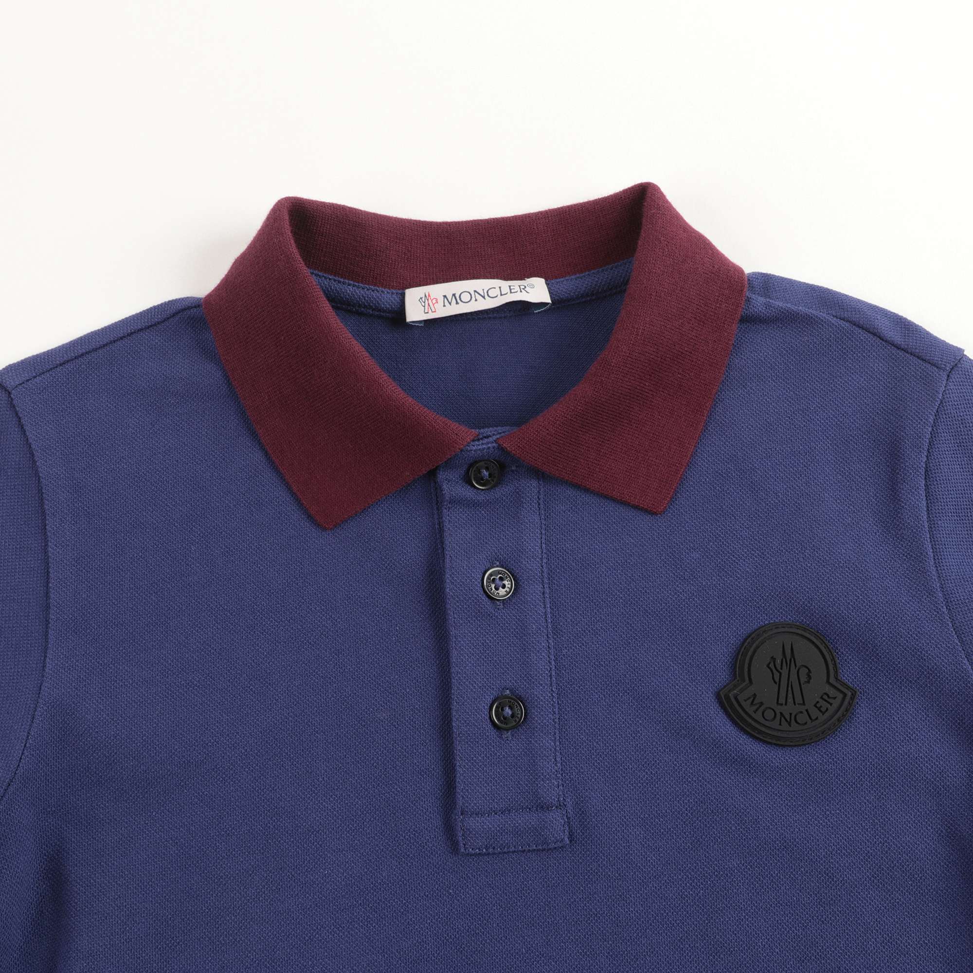 Boys Navy "MAGLIA" Cotton Polo Shirt