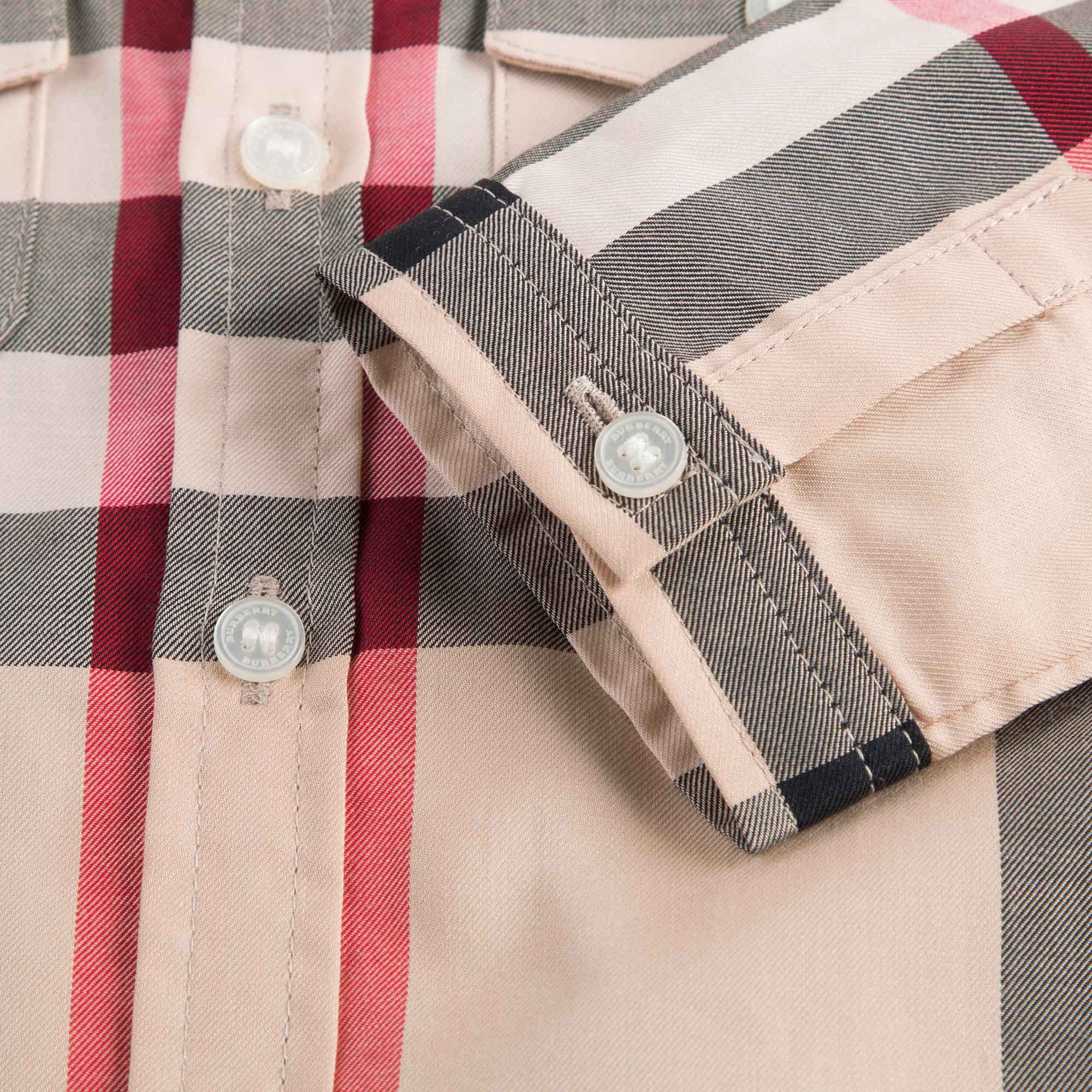 Baby Boys Classic Check Shirt With Pockets