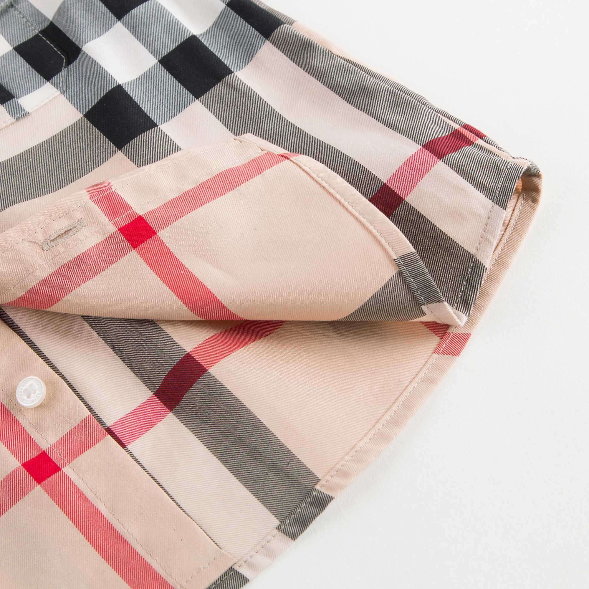 Baby Boys Classic Check  Shirt With Pockets