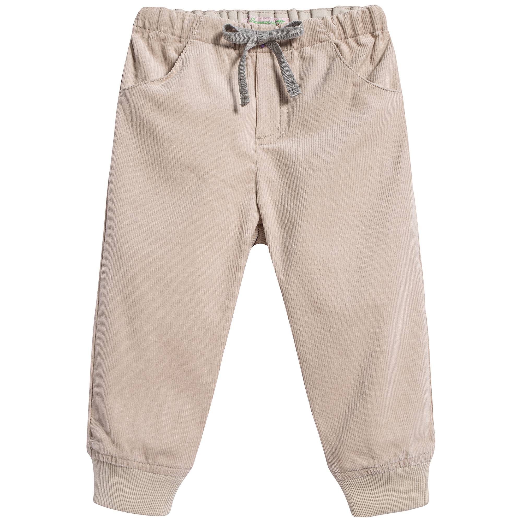 女小童米黄色裤子