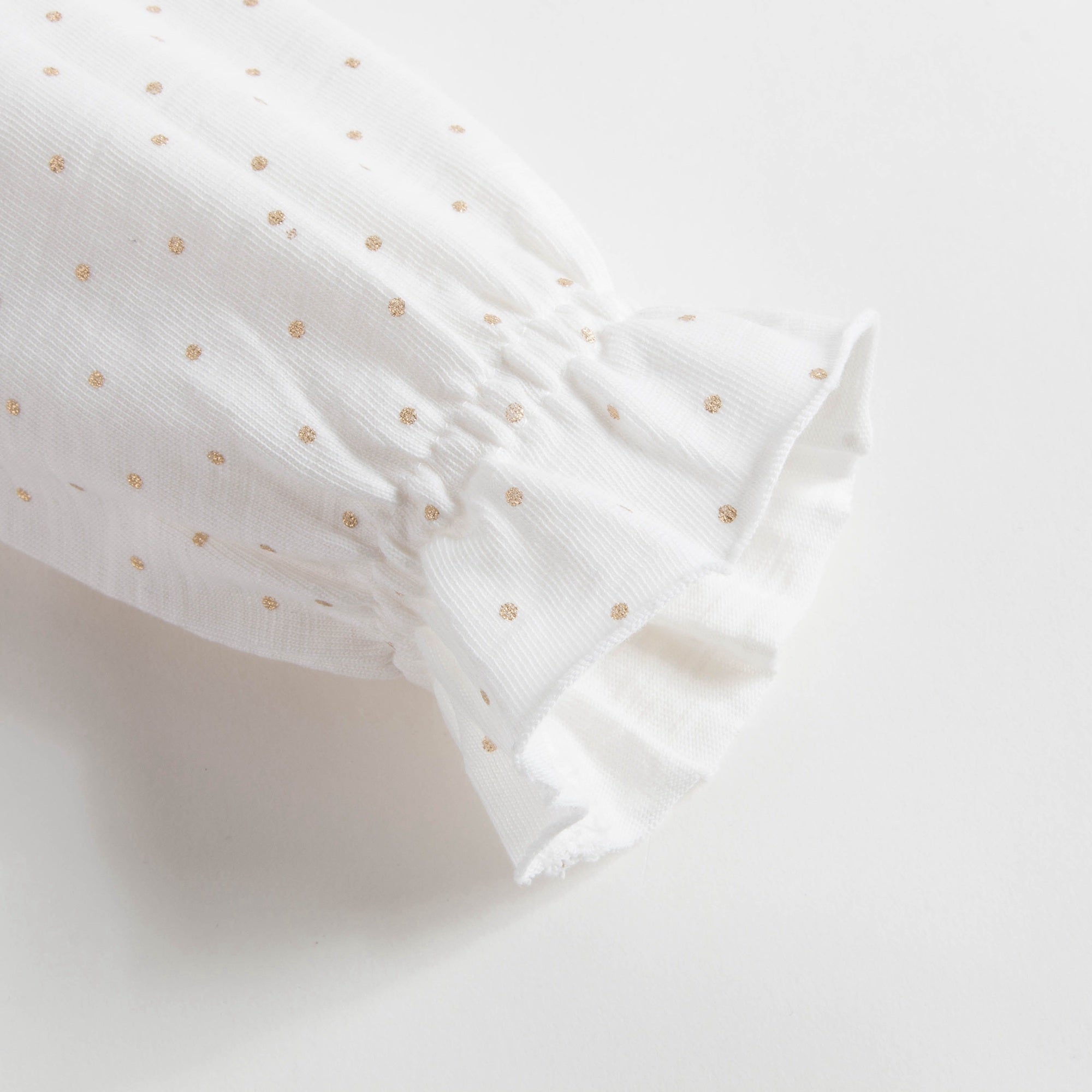 Girls White Cotton Blouse