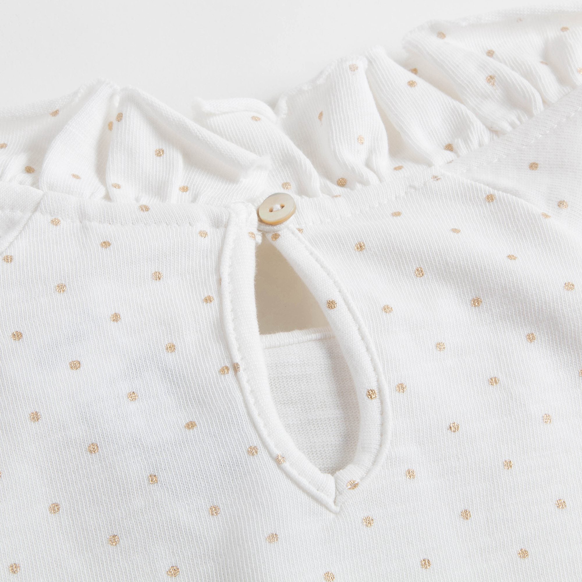Girls White Cotton Blouse
