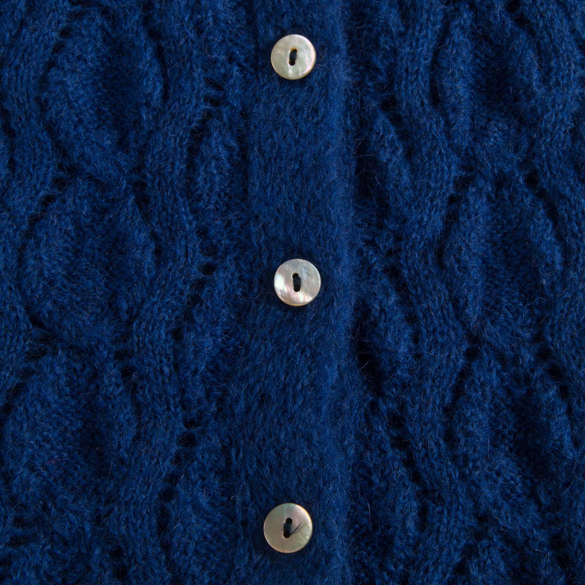 Girls Blue Klein Cardigan