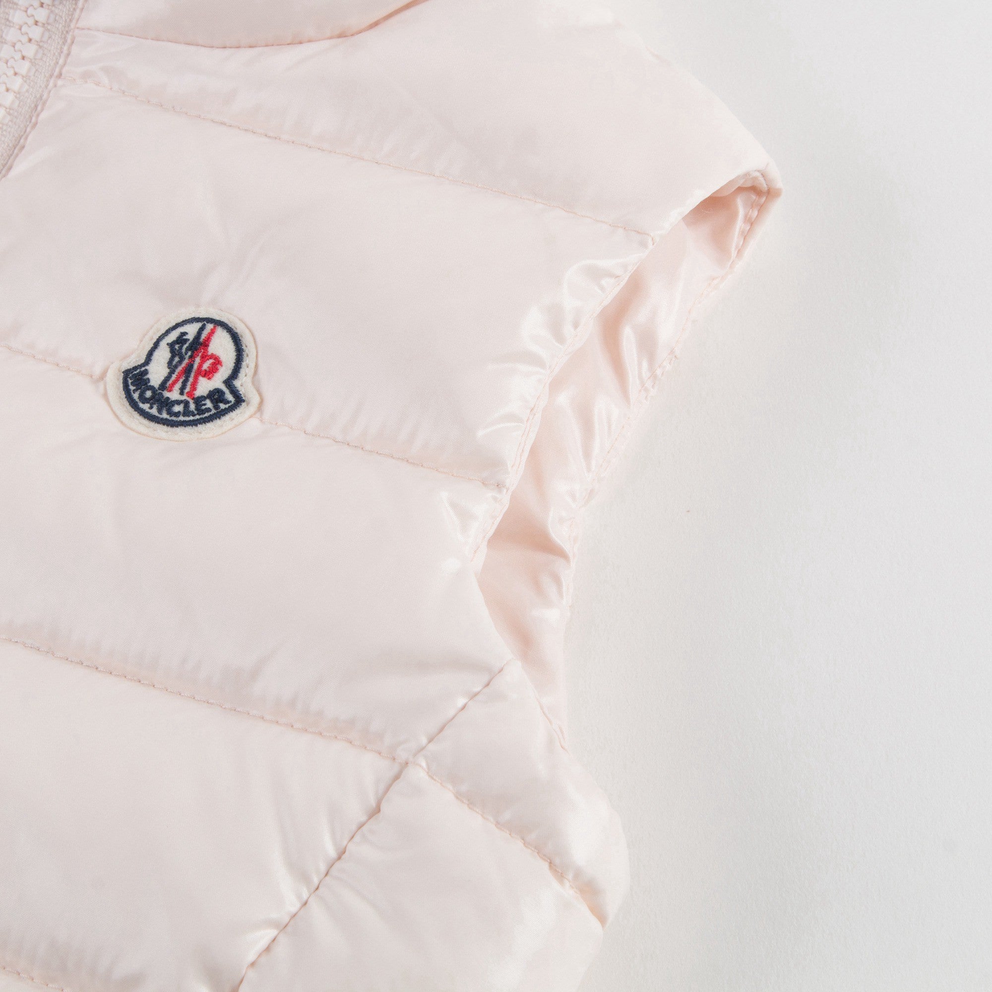 Girls Light Pink 'Ghany' Down Gilet