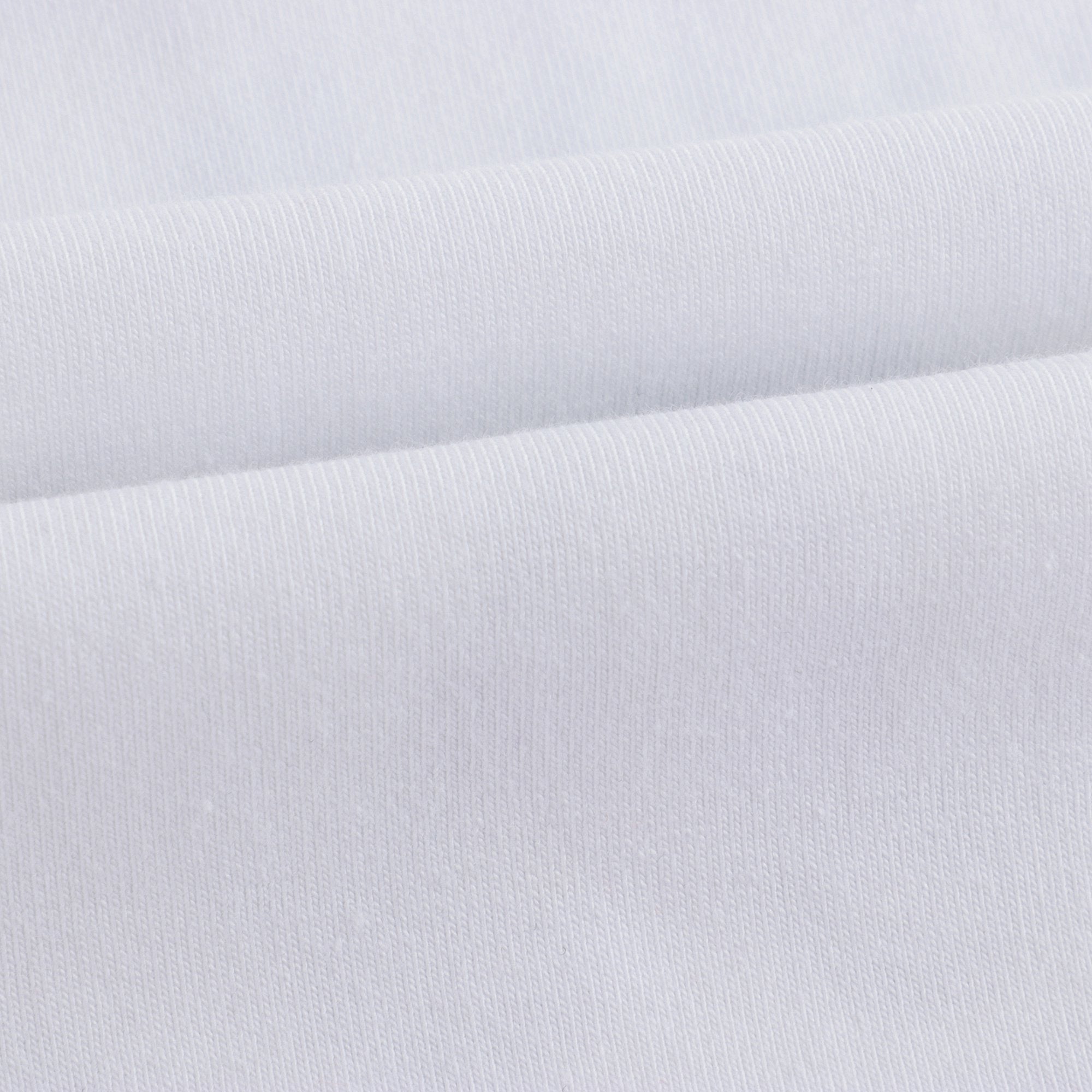 Girls White Logo Cotton T-shirt