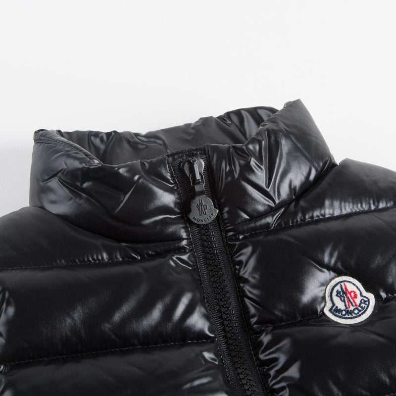 Girls Black 'Ghany' Down Gilet
