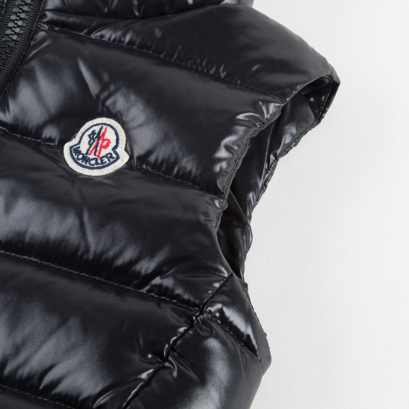 Girls Black 'Ghany' Down Gilet
