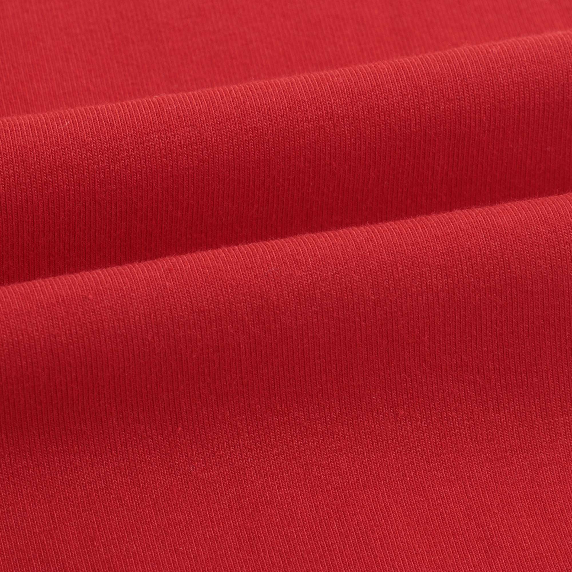 Baby Girls Red Cotton T-Shirt