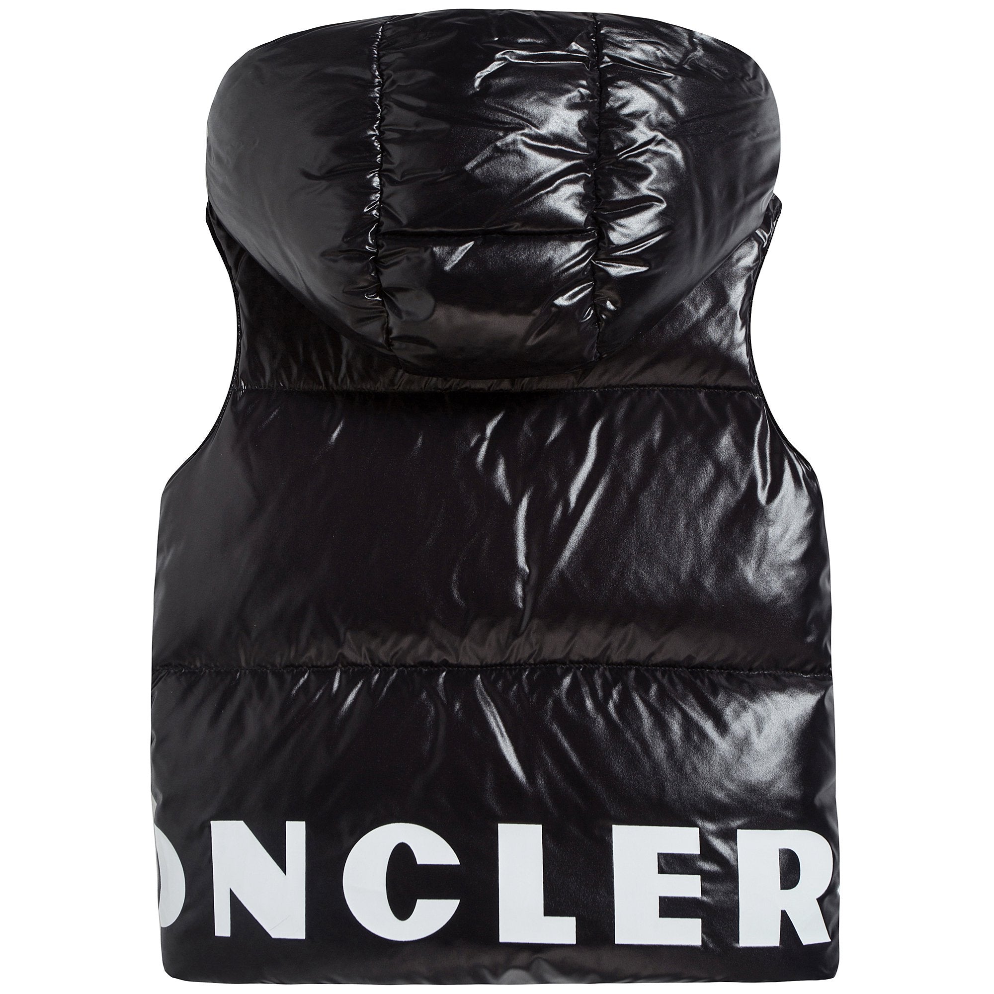 Boys & Girls  Black Padded Down Gilet