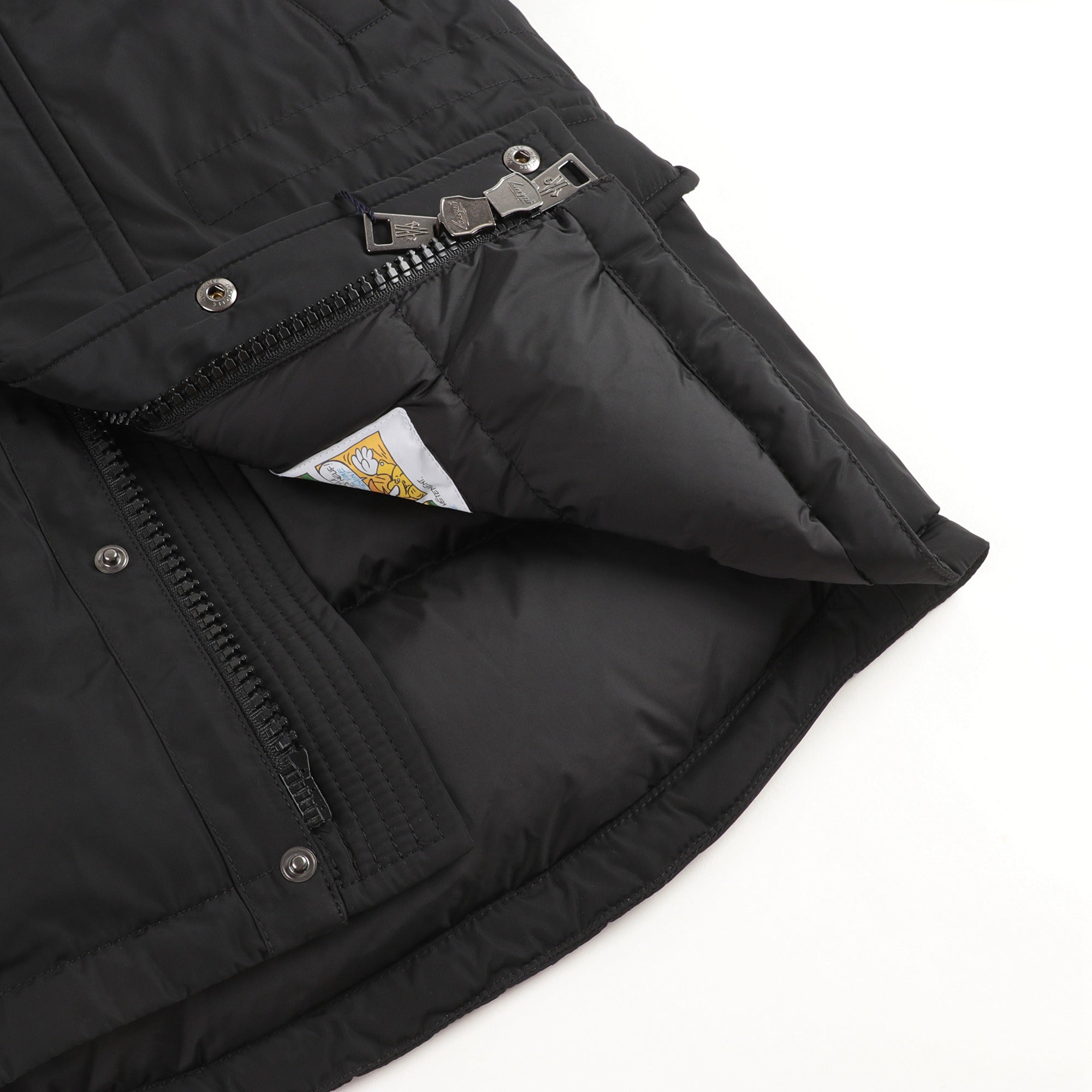 Boys Black "SALAGOU" Padded Down Coat