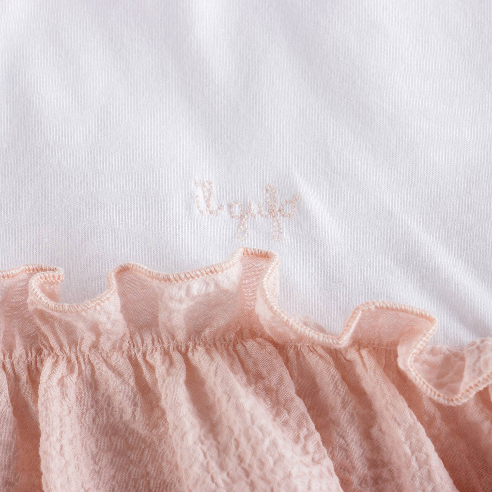 Girls Pink Cotton Dress