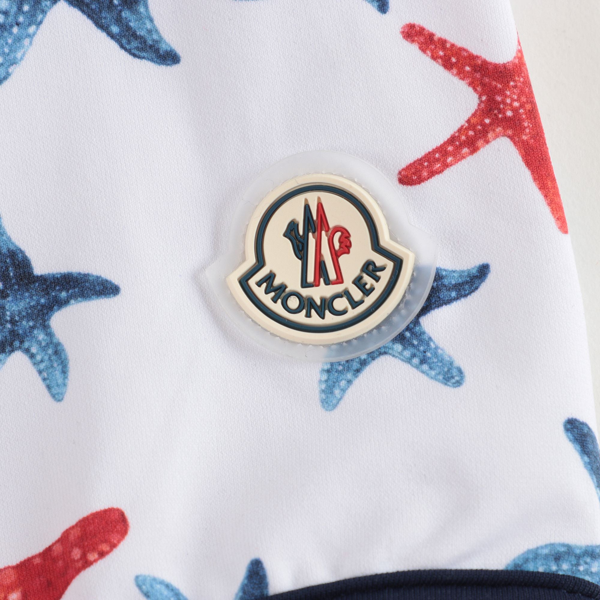 Baby Girls White Star Swimsuit