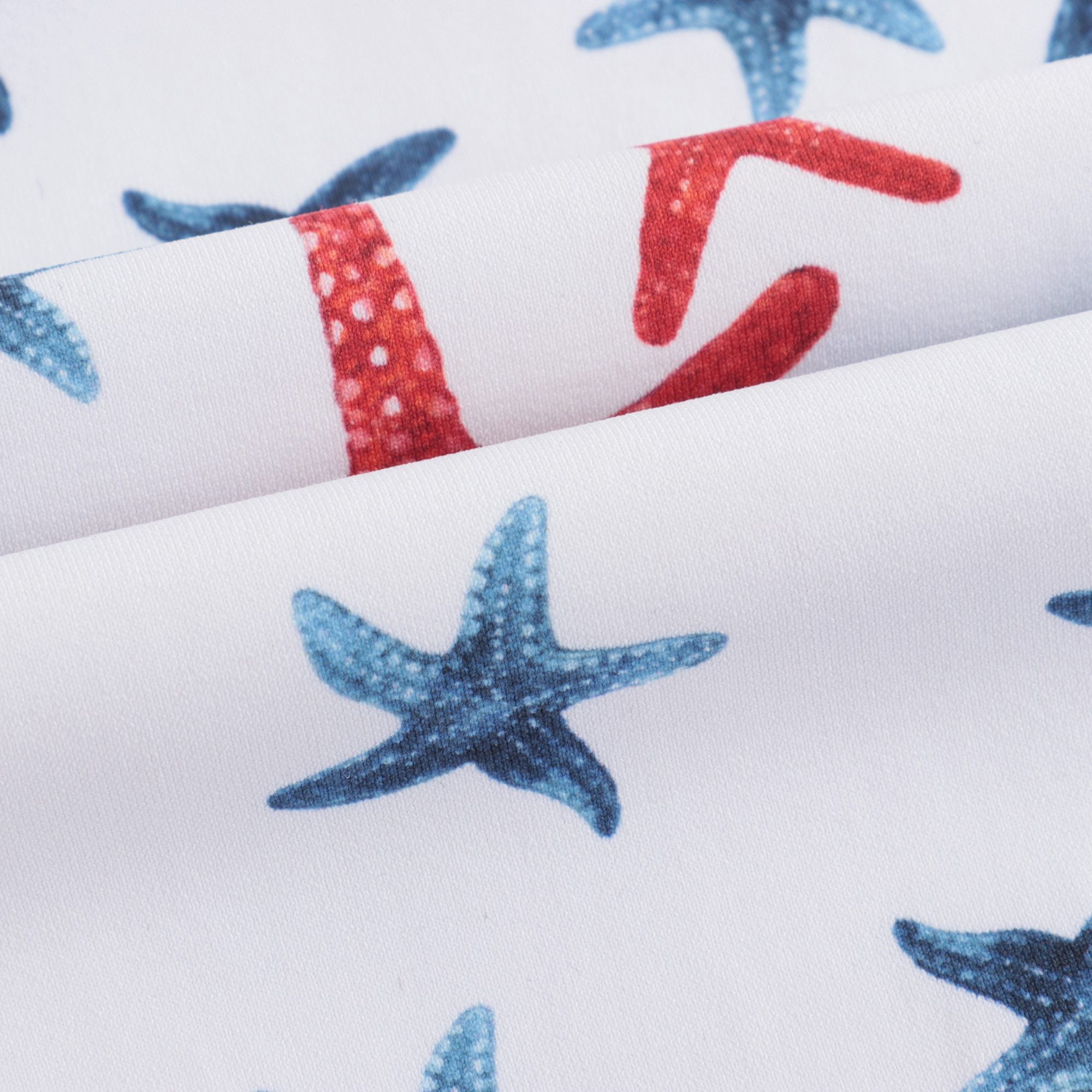 Baby Girls White Star Swimsuit