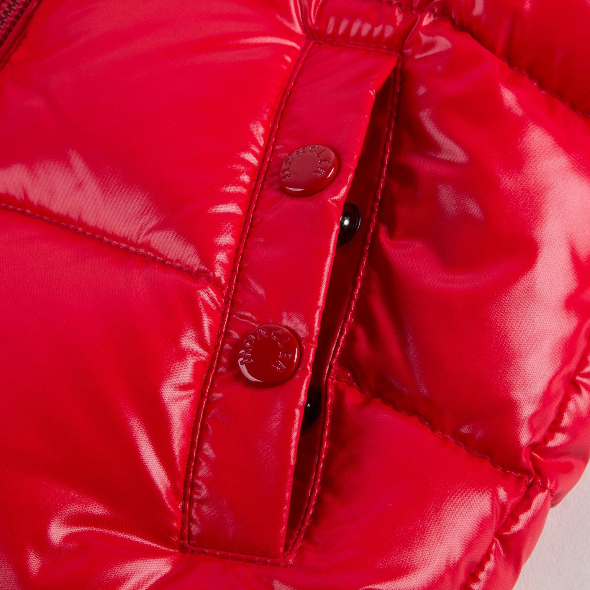 Baby Red 'K2' Down Padded Jacket