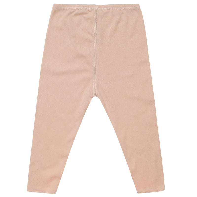 Baby Girls Paded Pink Cotton Trouser - CÉMAROSE | Children's Fashion Store - 2