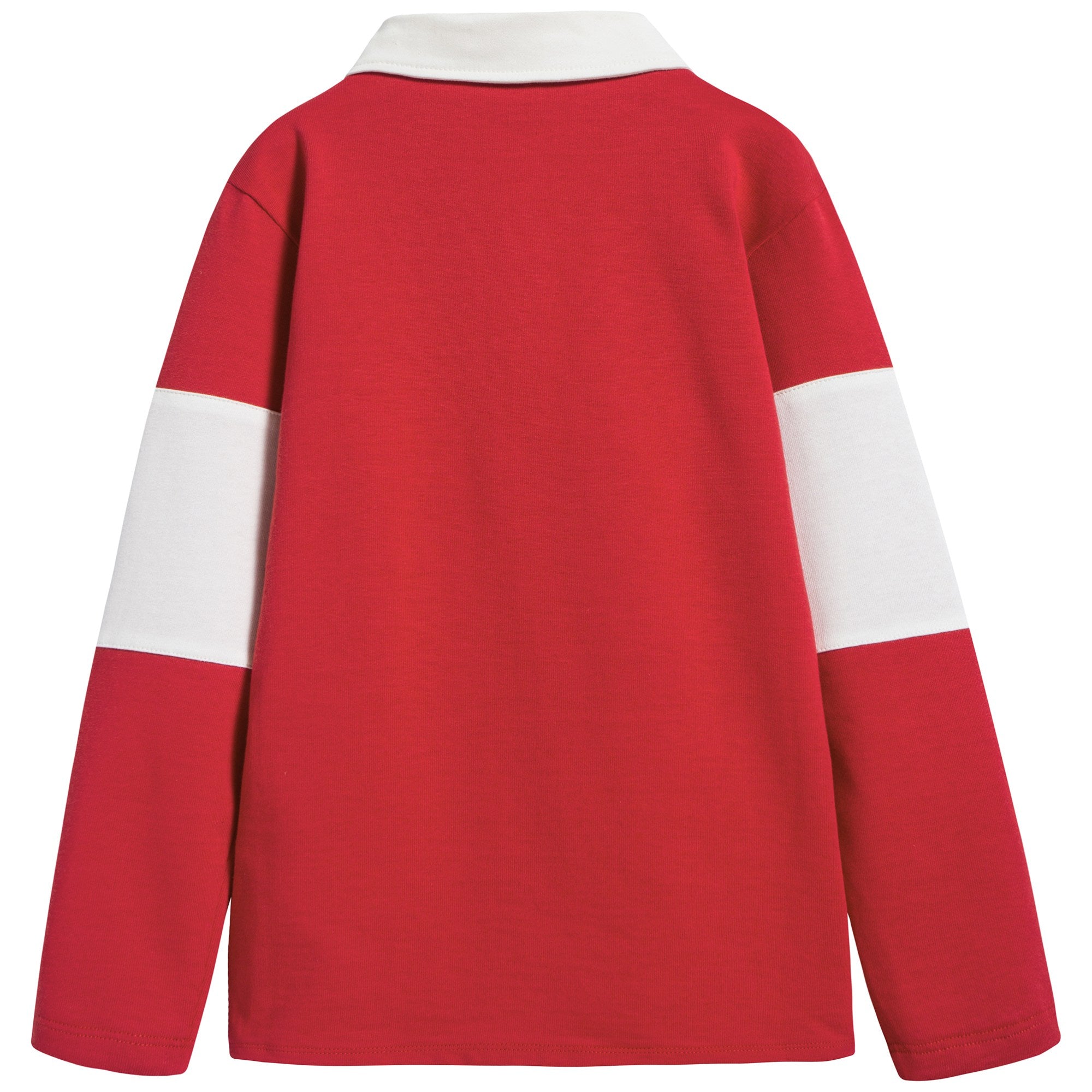 Boys Red Logo Cotton Top