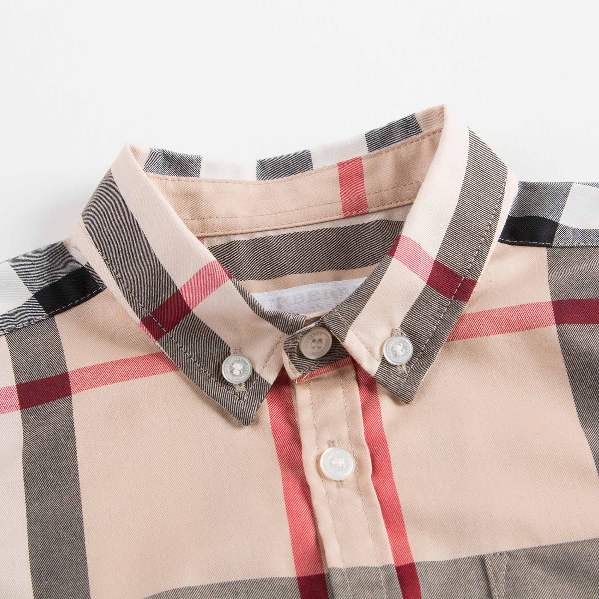 Boys Classic Check Long Sleeve Shirt