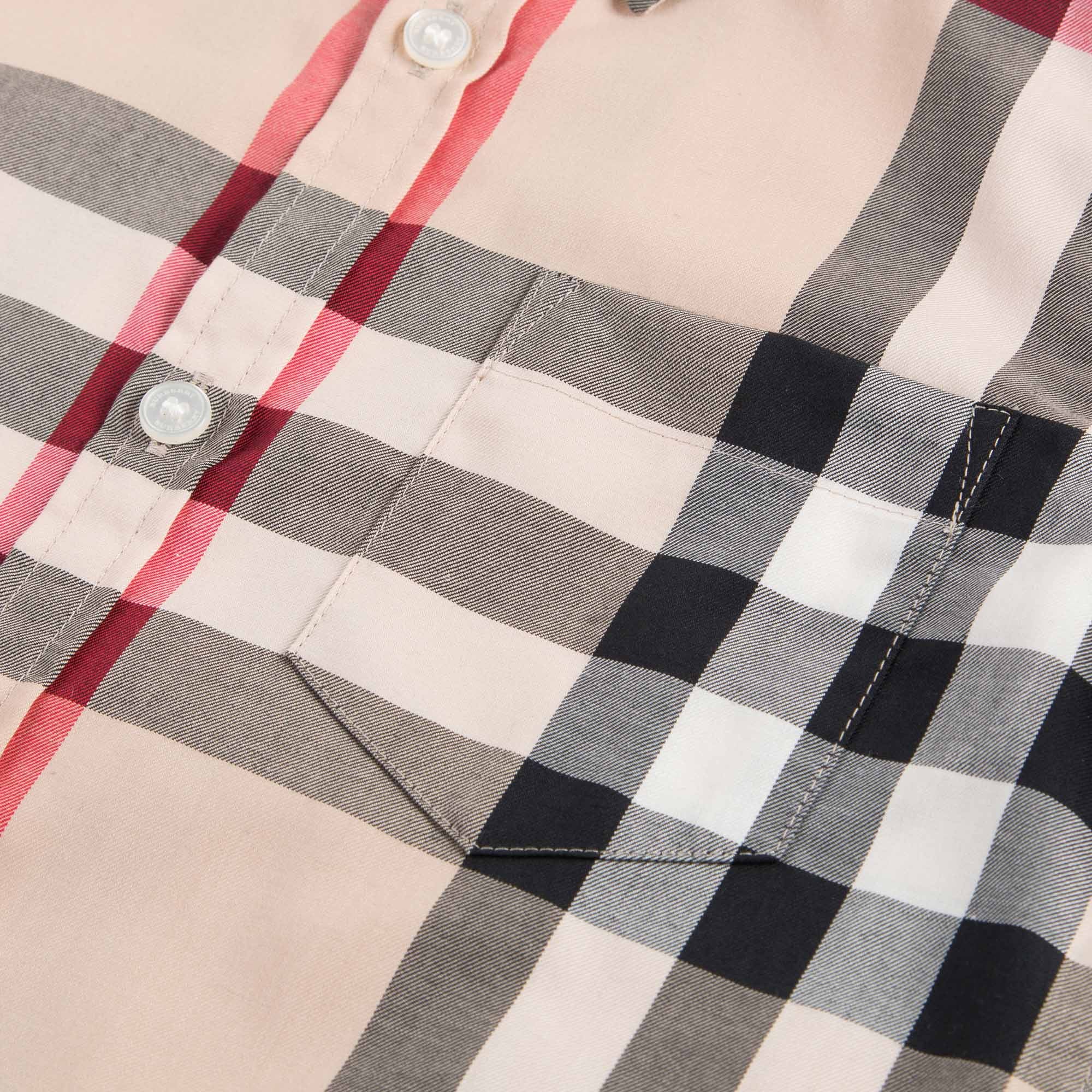 Boys Classic Check Long Sleeve Shirt