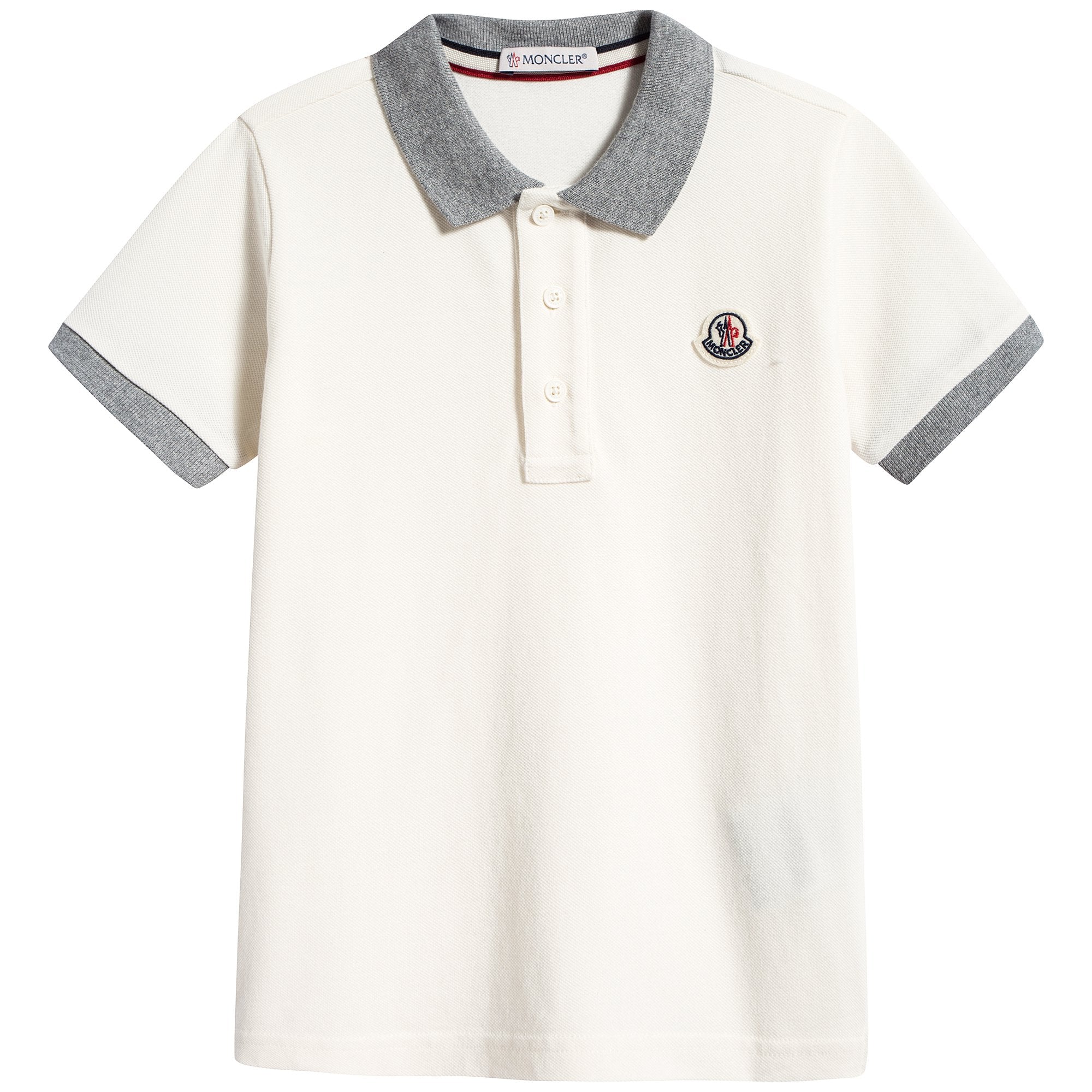 Boys White Polo Shirt