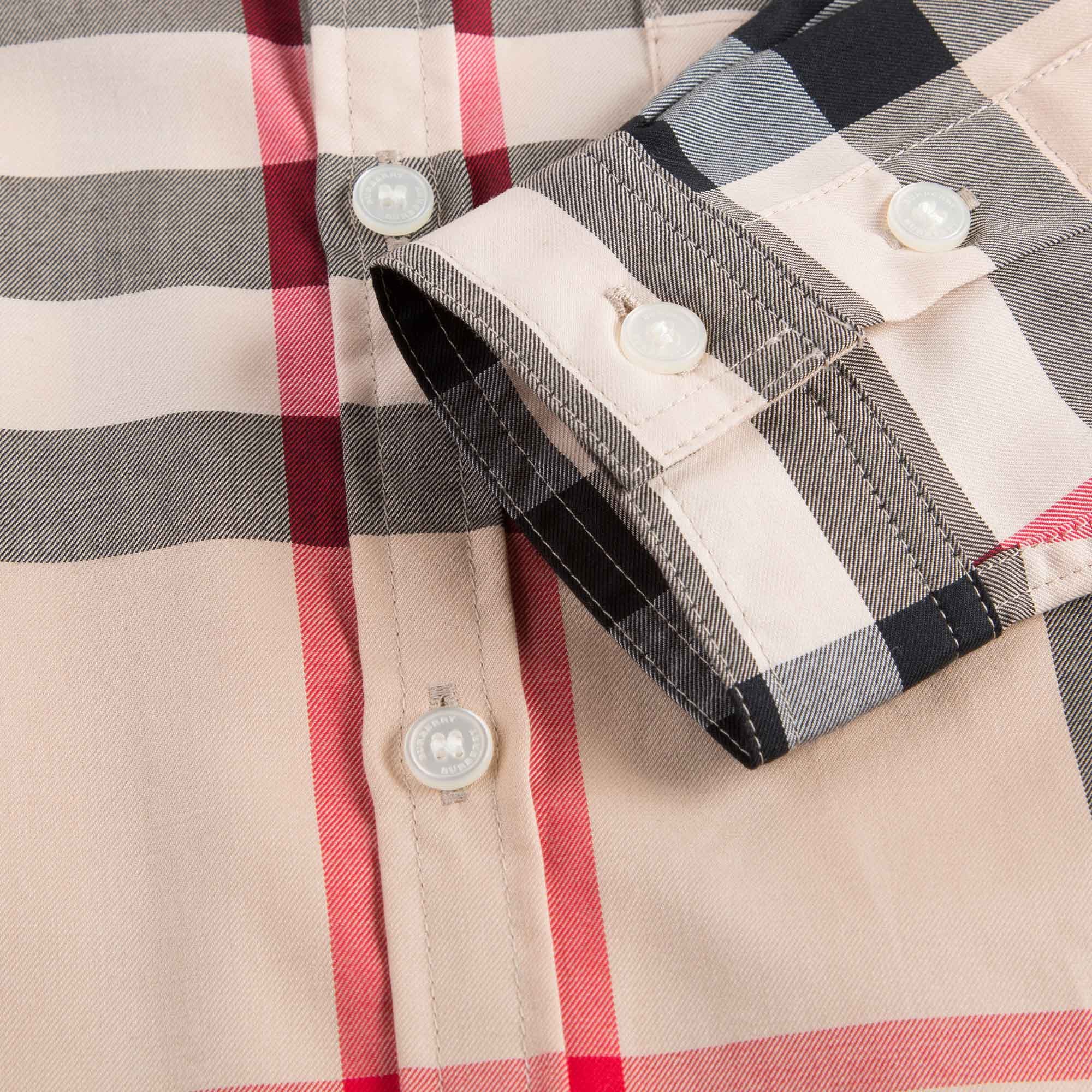 Boys Classic Check Long Sleeve Shirt