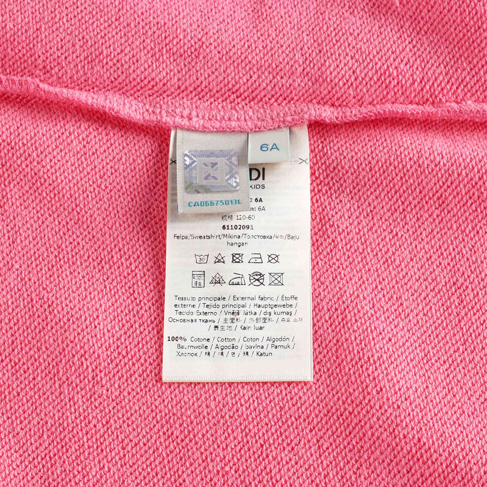 Girls Pink Cotton Jacket