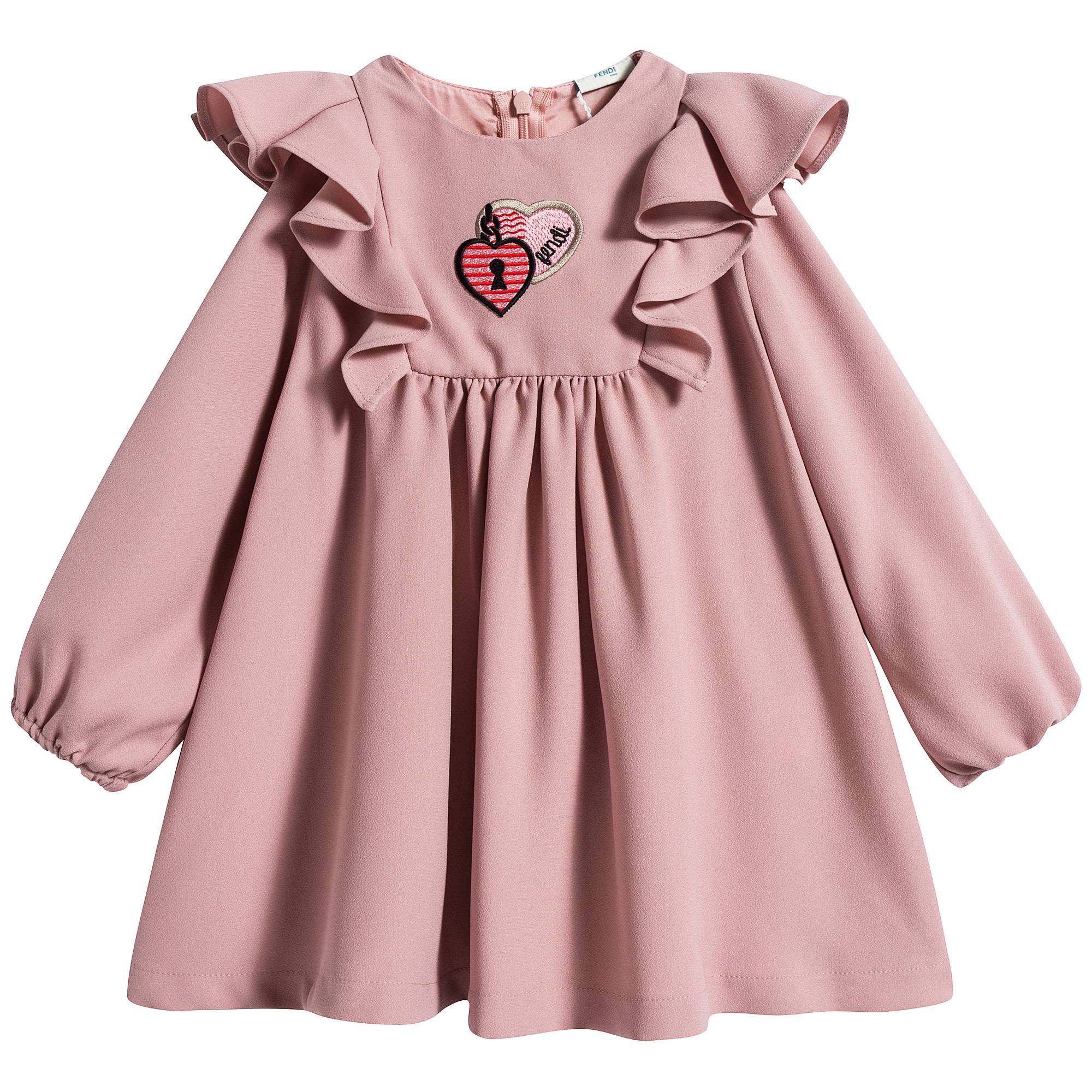 Baby Girls Antique Pink Dress
