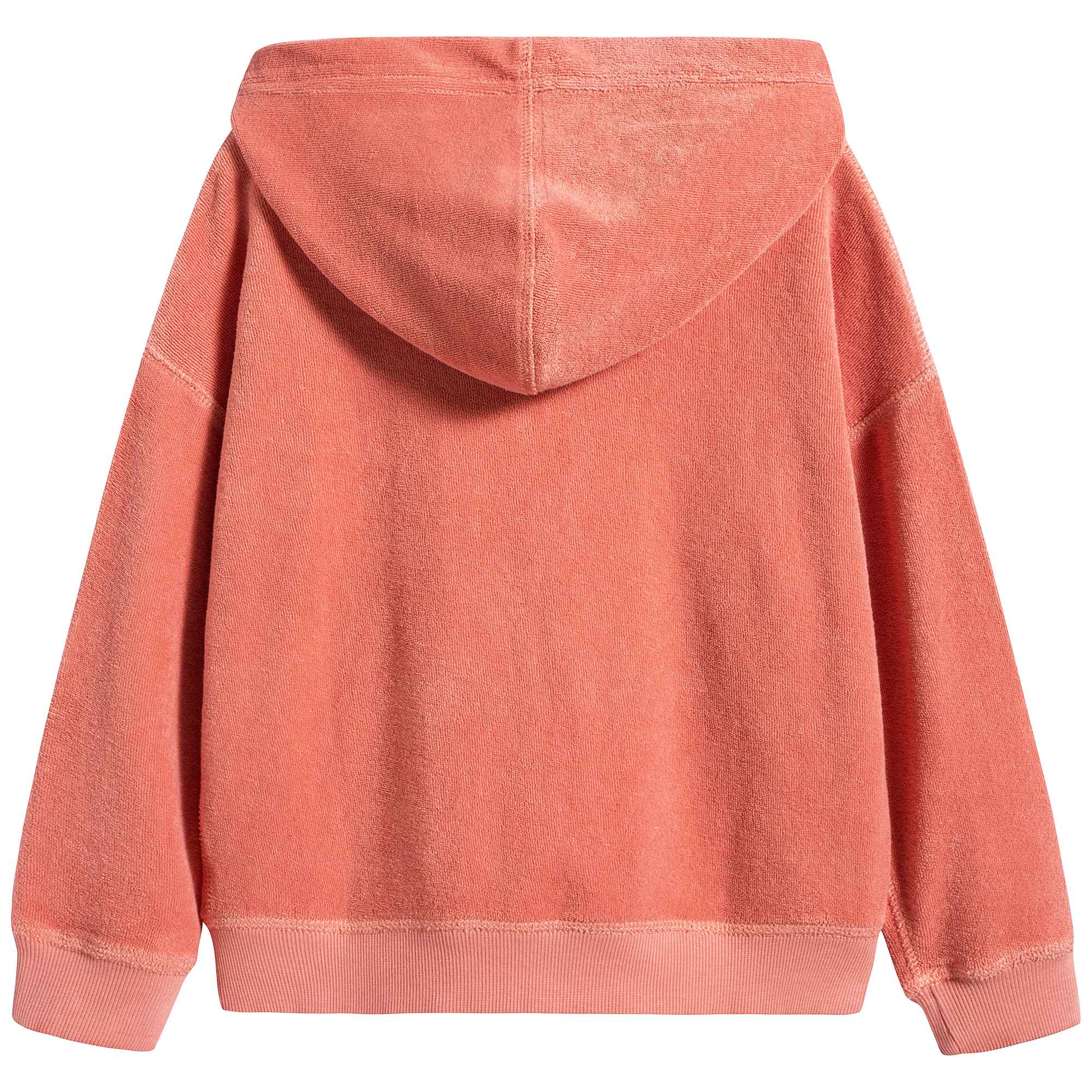 Girls Coral Cotton Jacket