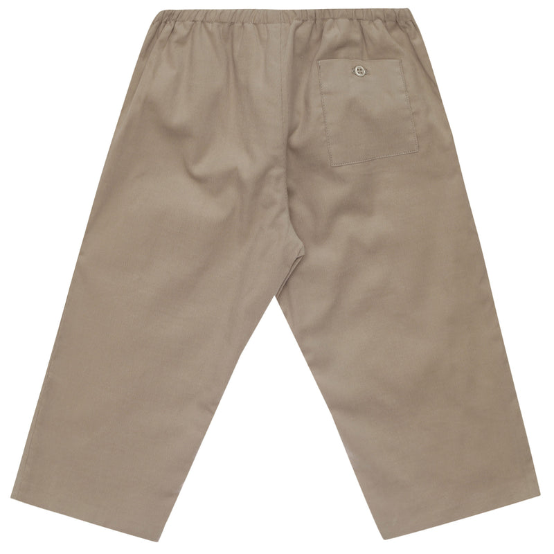 Baby Puce Grey Cotton Trouser - CÉMAROSE | Children's Fashion Store - 2