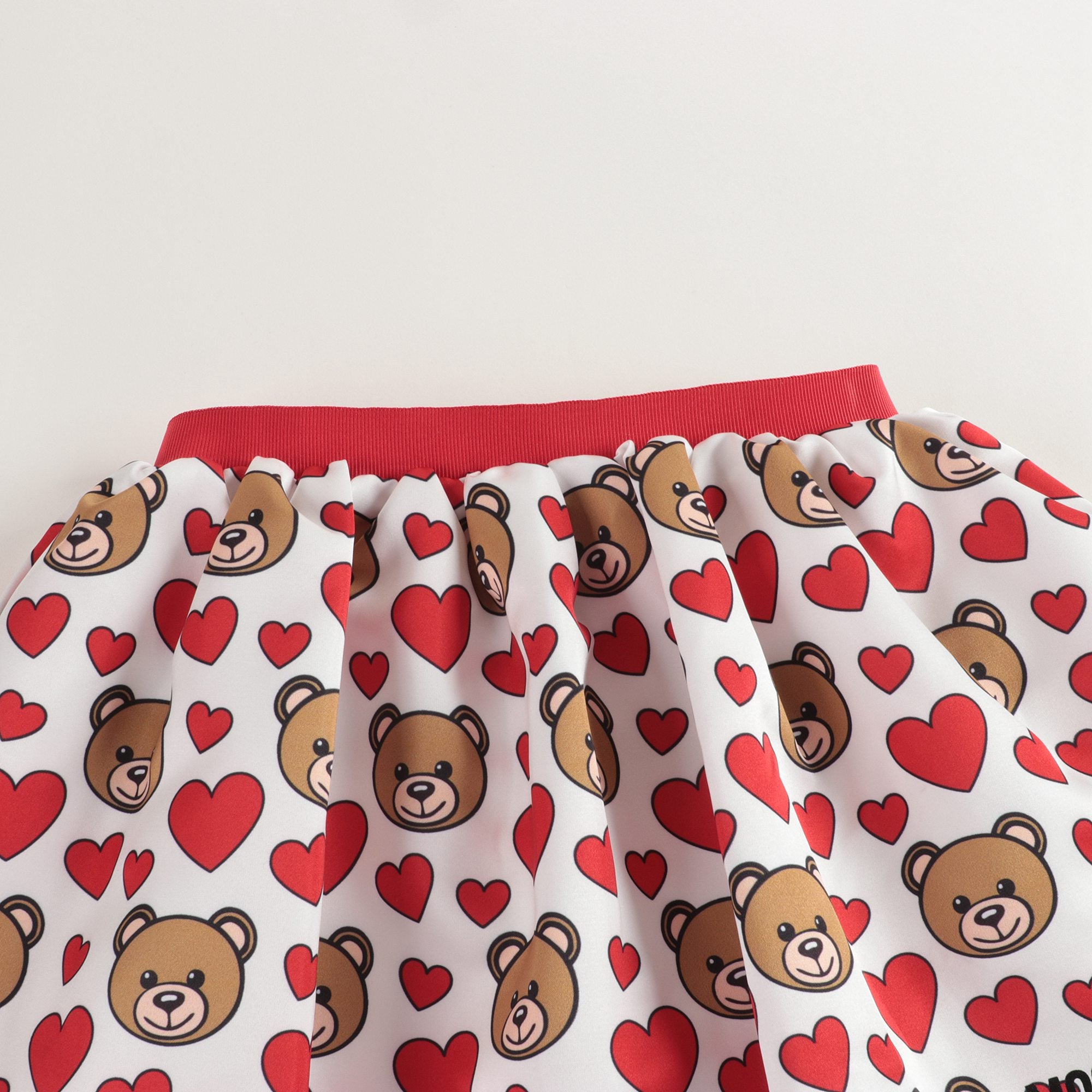 Baby Girls Ivory Toy Hearts Skirt