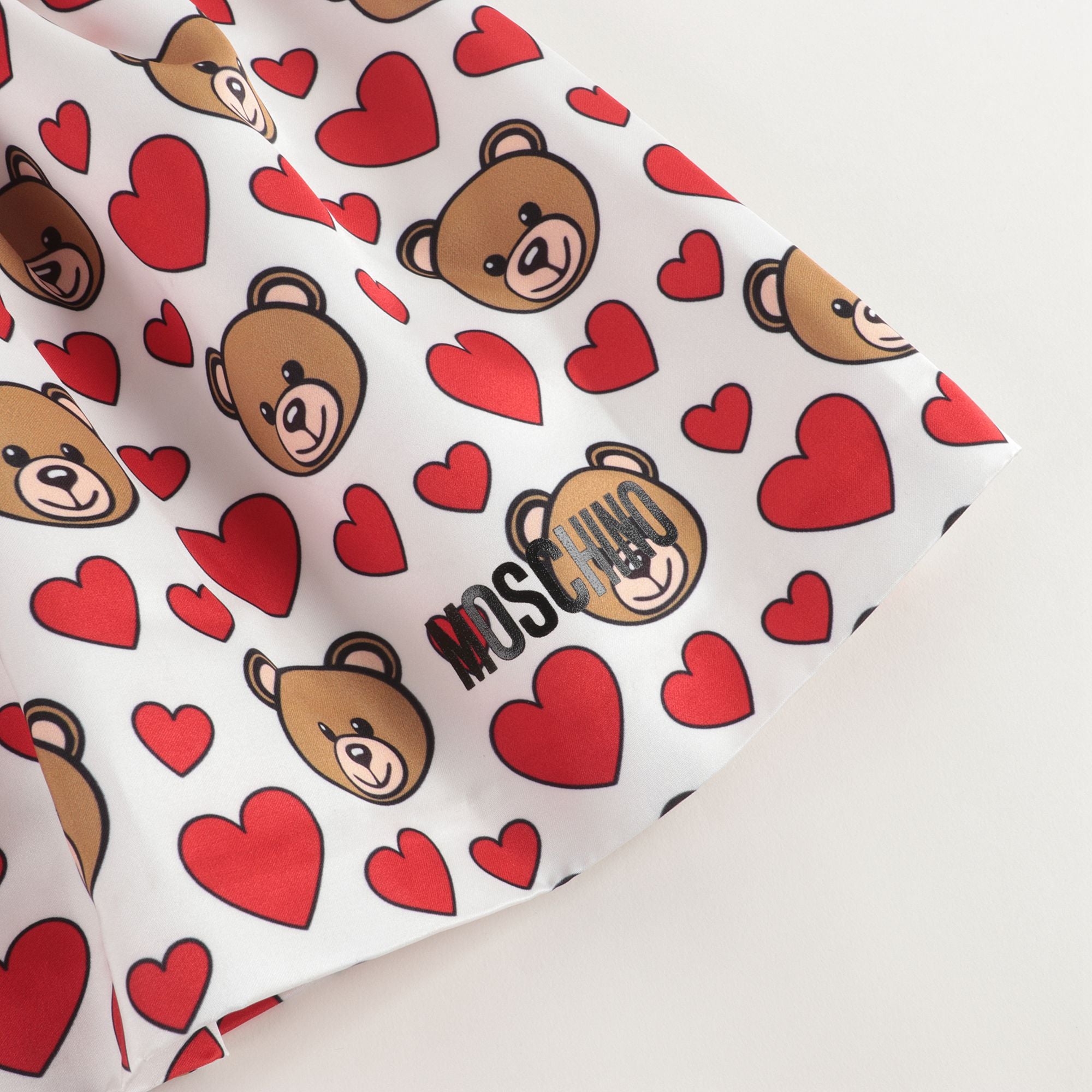Baby Girls Ivory Toy Hearts Skirt