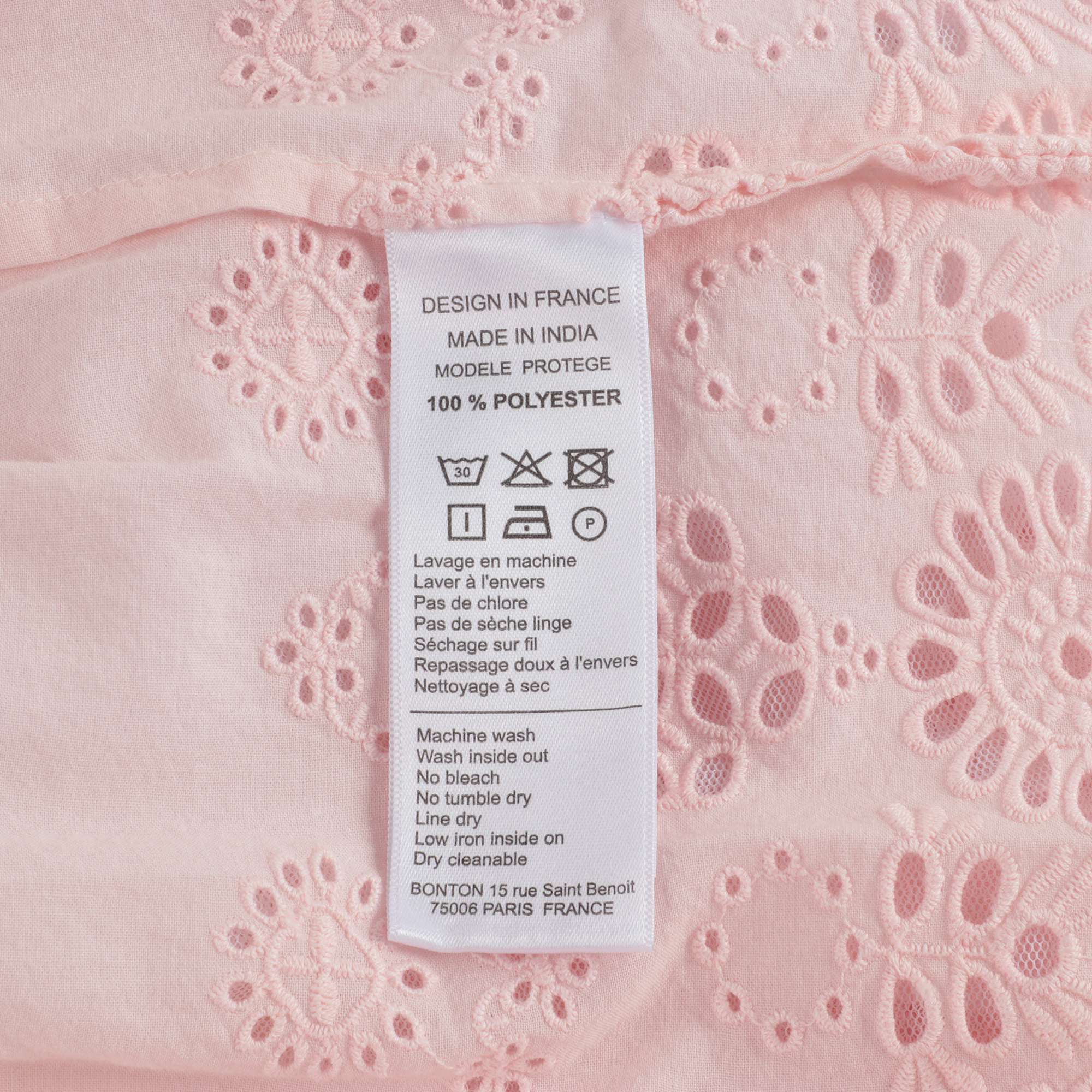 Girls Pink Yarn Skirt