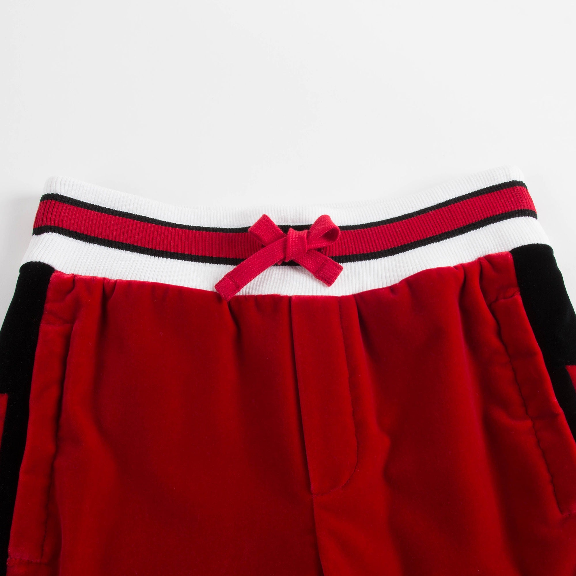 Boys Red Cotton Trousers