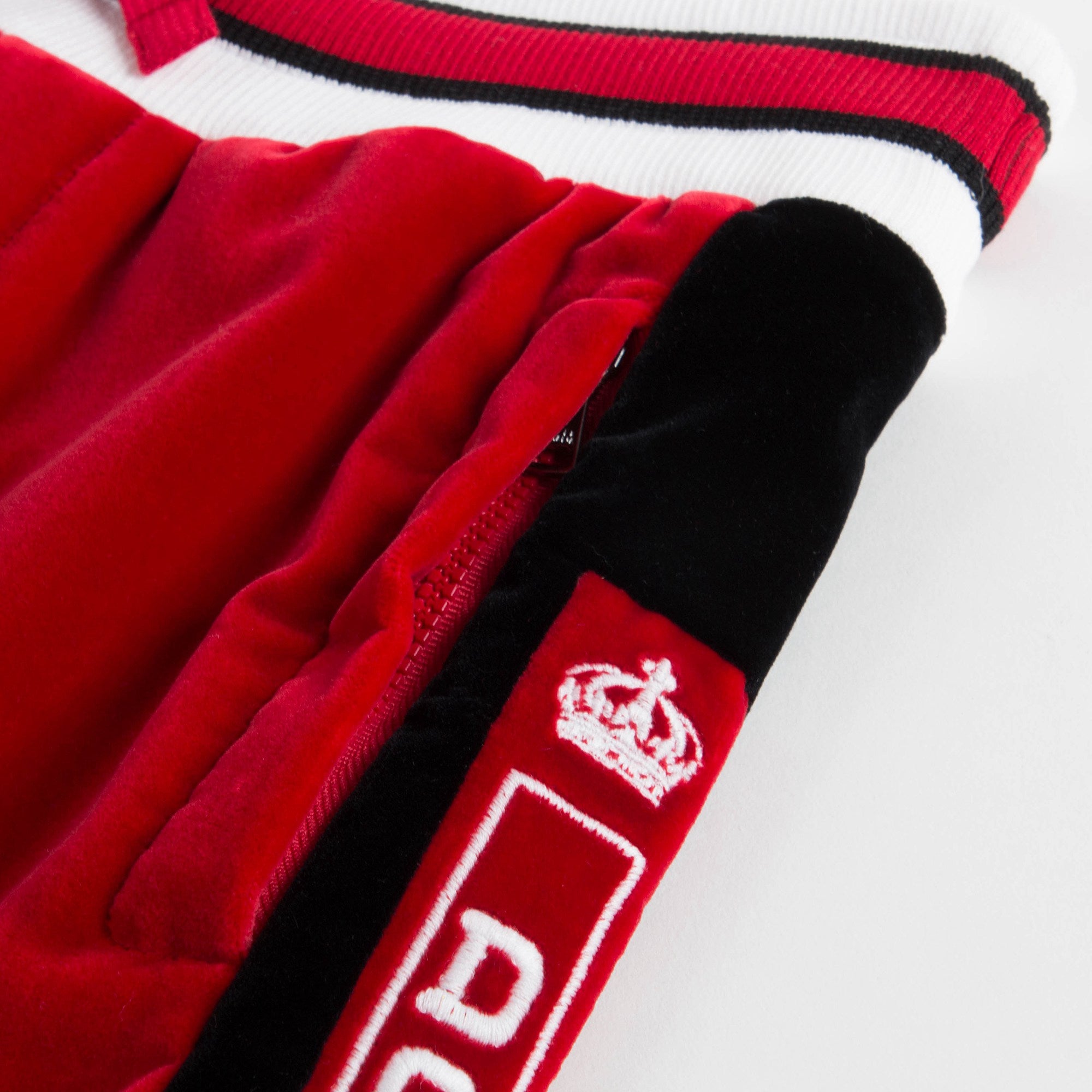 Boys Red Cotton Trousers