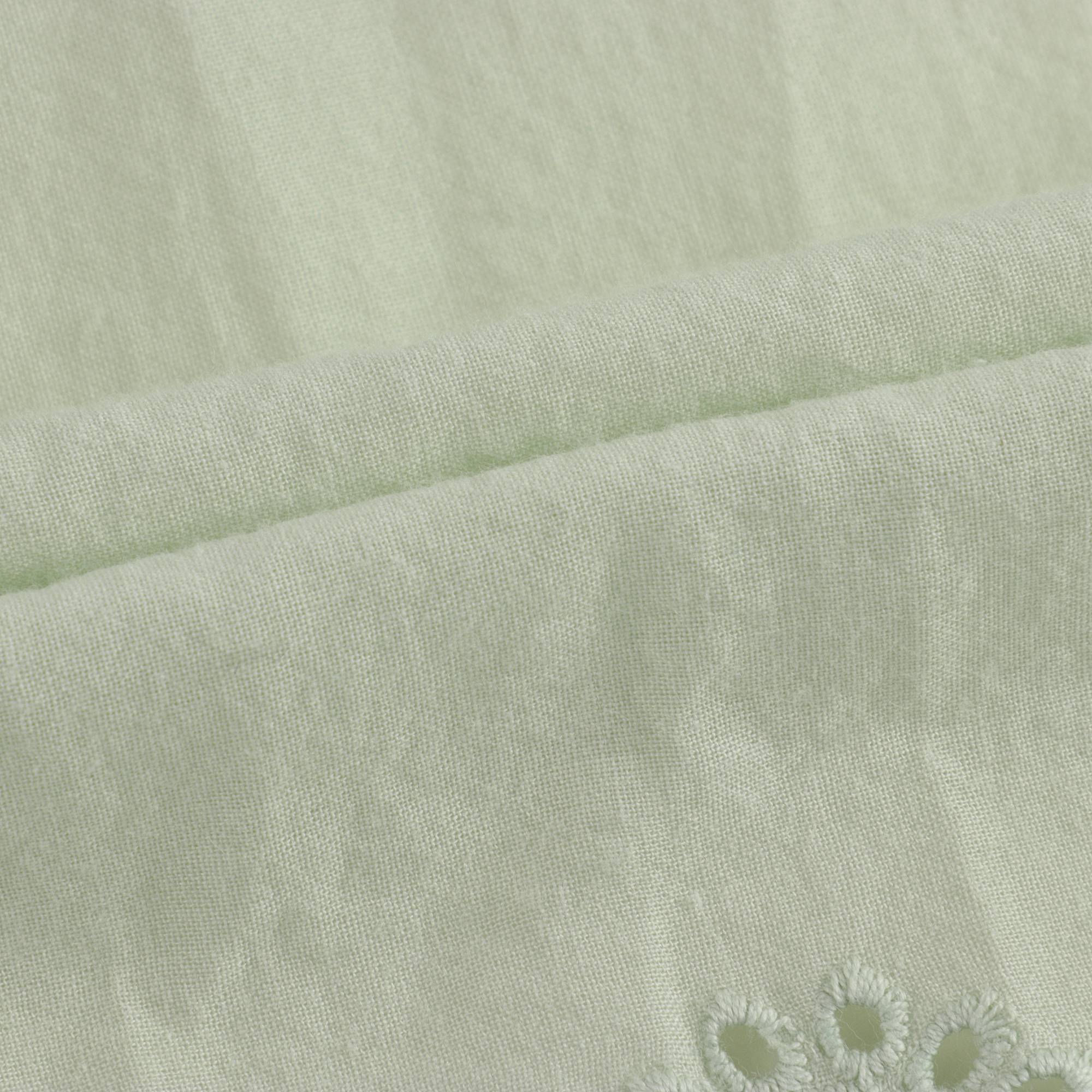 Girls Cyan Yarn Skirt