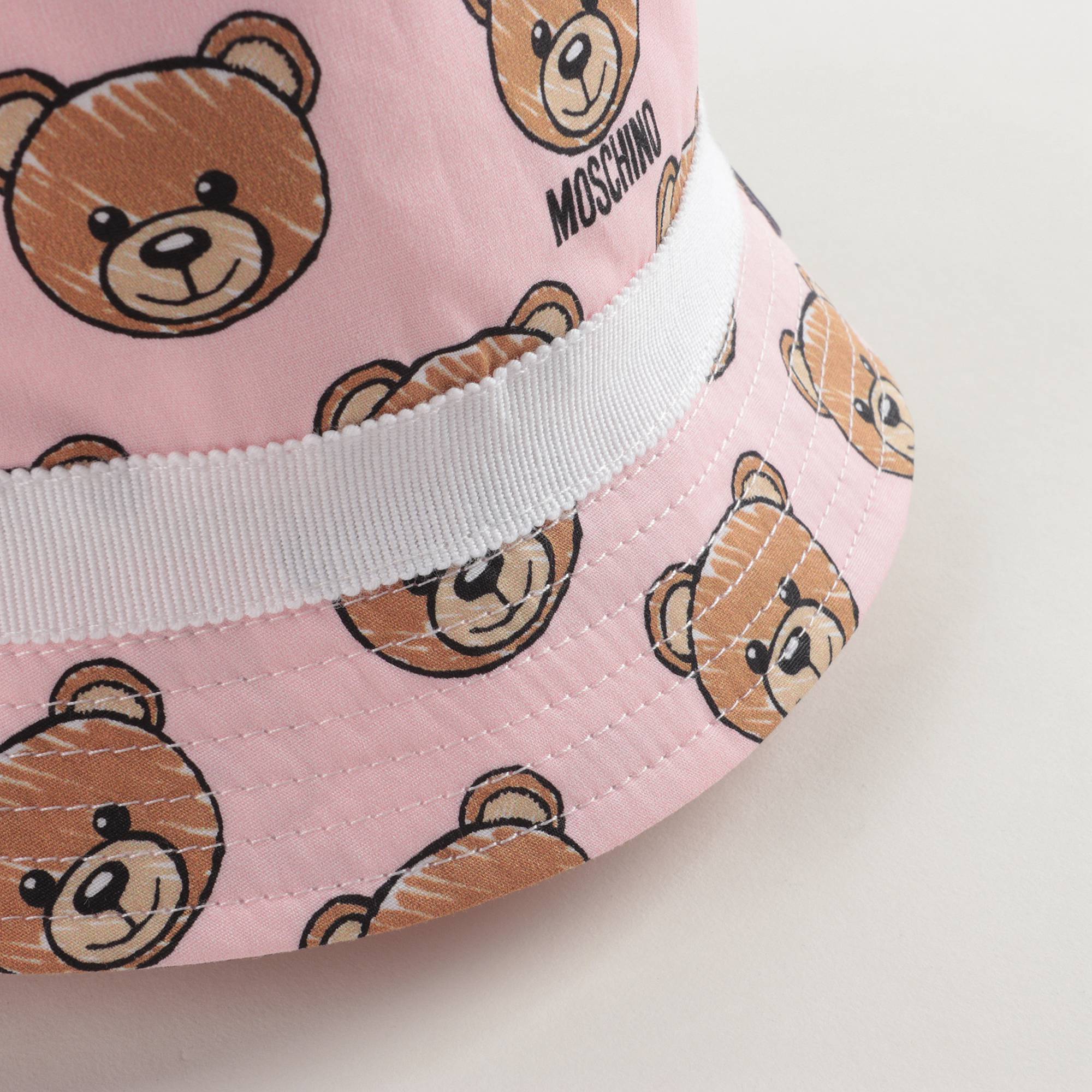 Baby Boys & Girls Pink Toy Cotton Hat