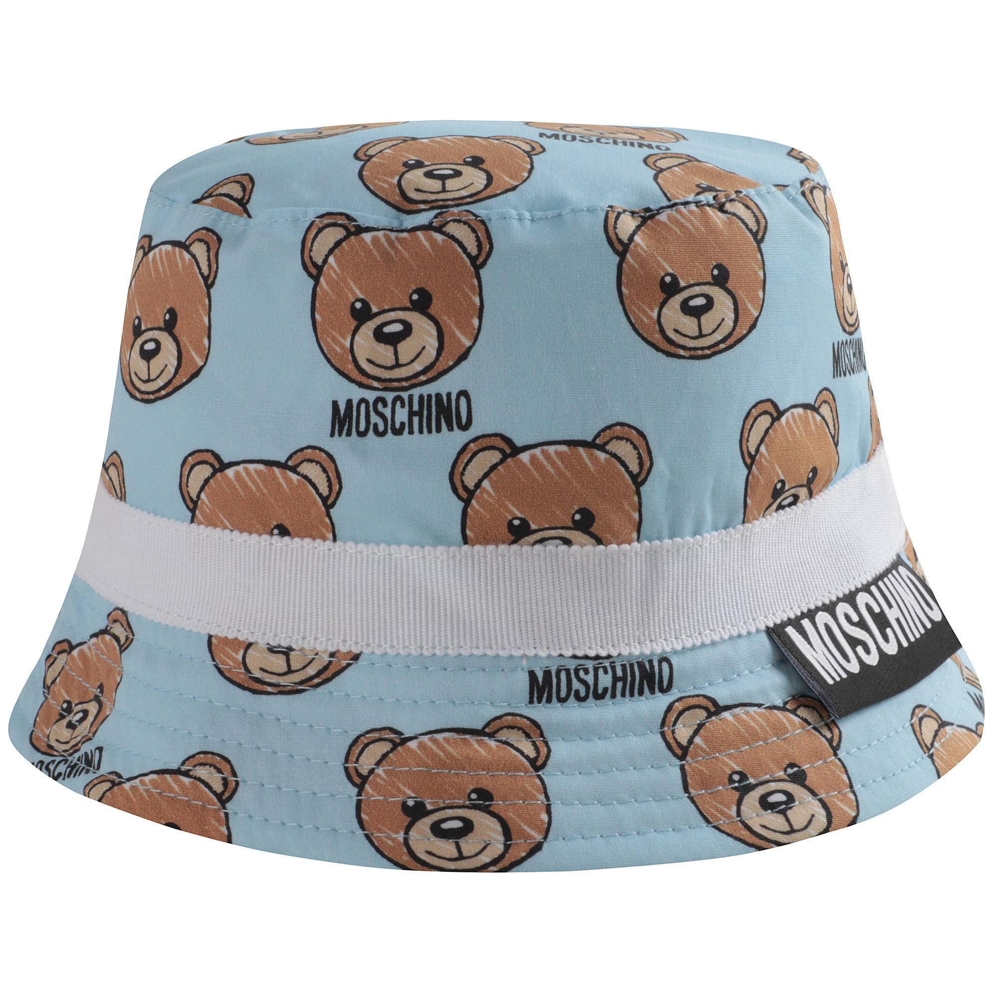 Baby Boys & Girls Light Blue Toy Cotton Hat