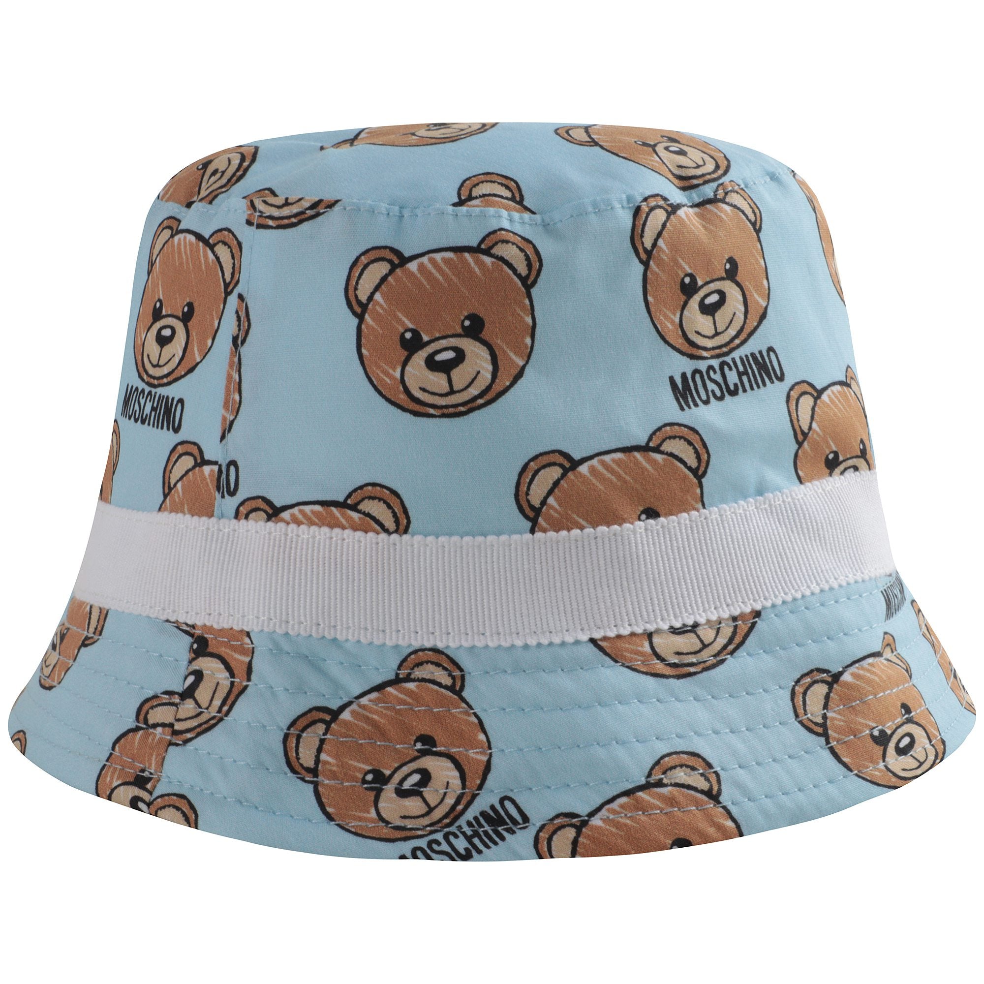 Baby Boys & Girls Light Blue Toy Cotton Hat