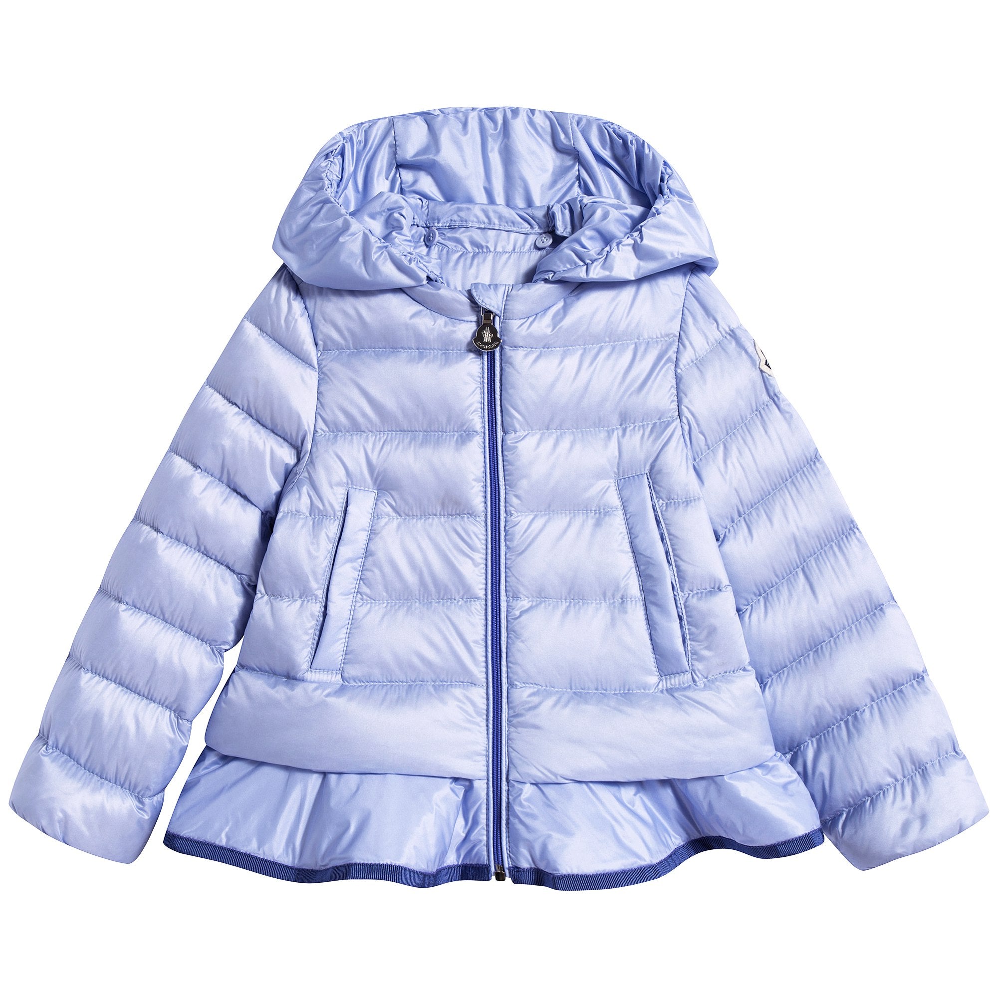 Baby Girls Light Blue "VESLE" Padded Down Coat