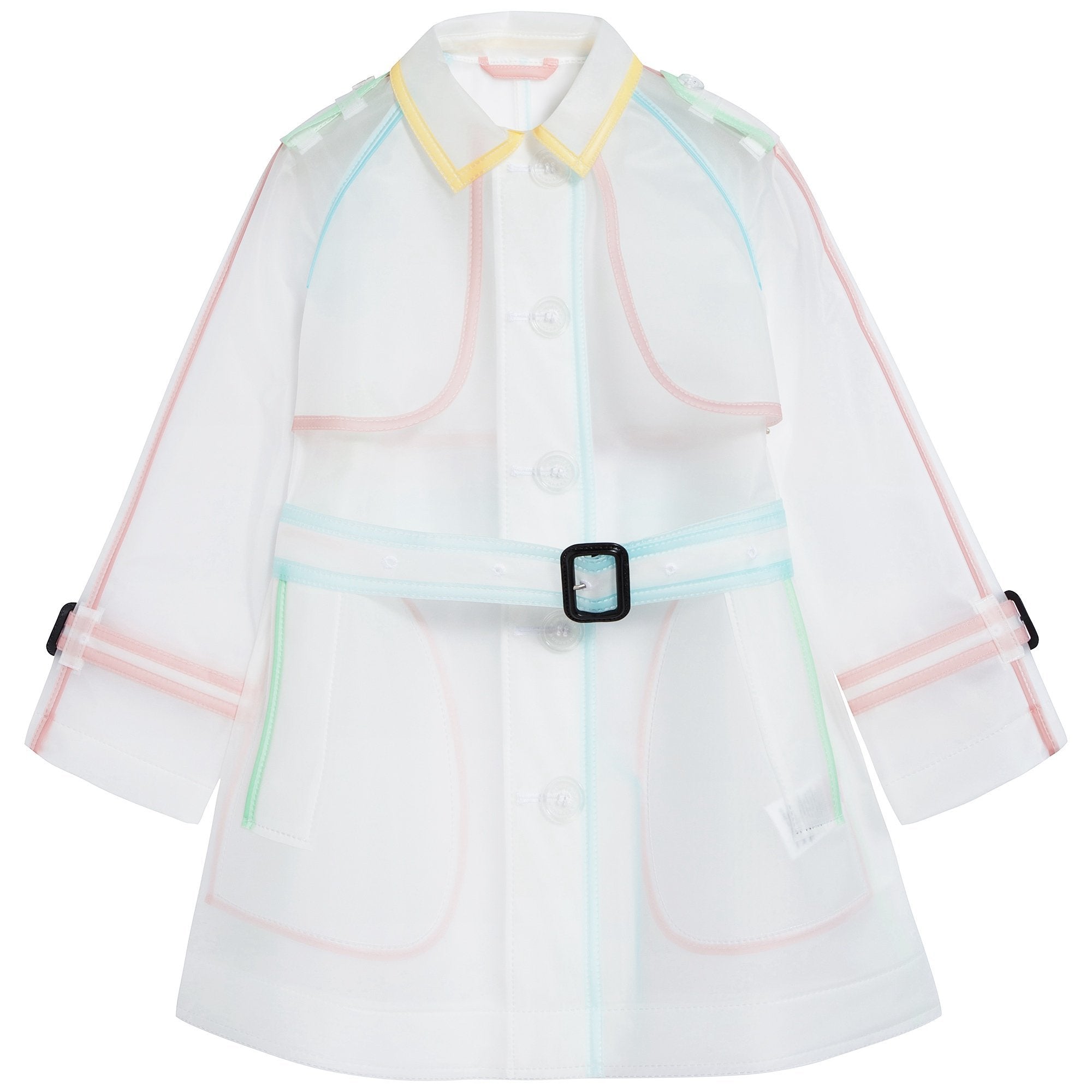 Girls Clear Raincoat